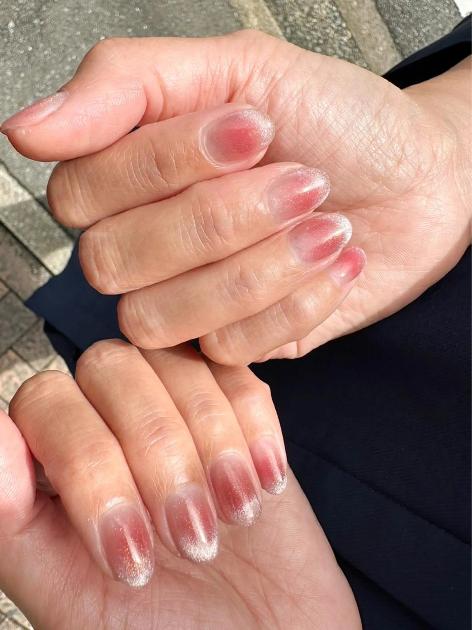 ネイル フレンチネイル ニュアンスネイル Atelier Ariのネイルデザイン