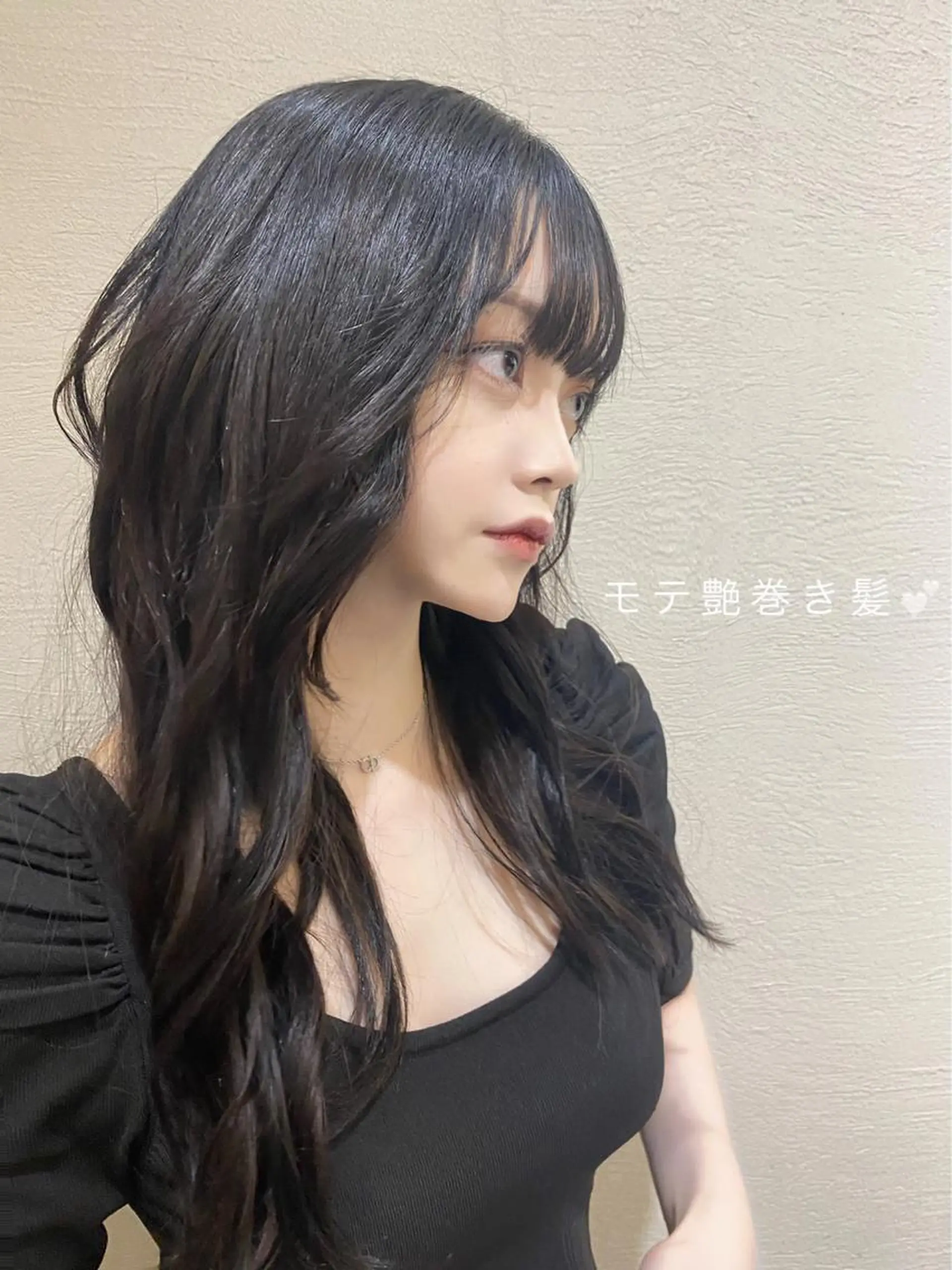 ロング ロング 韓国ヘア/レイヤー/ 顔まわり/りょーとのヘアスタイル