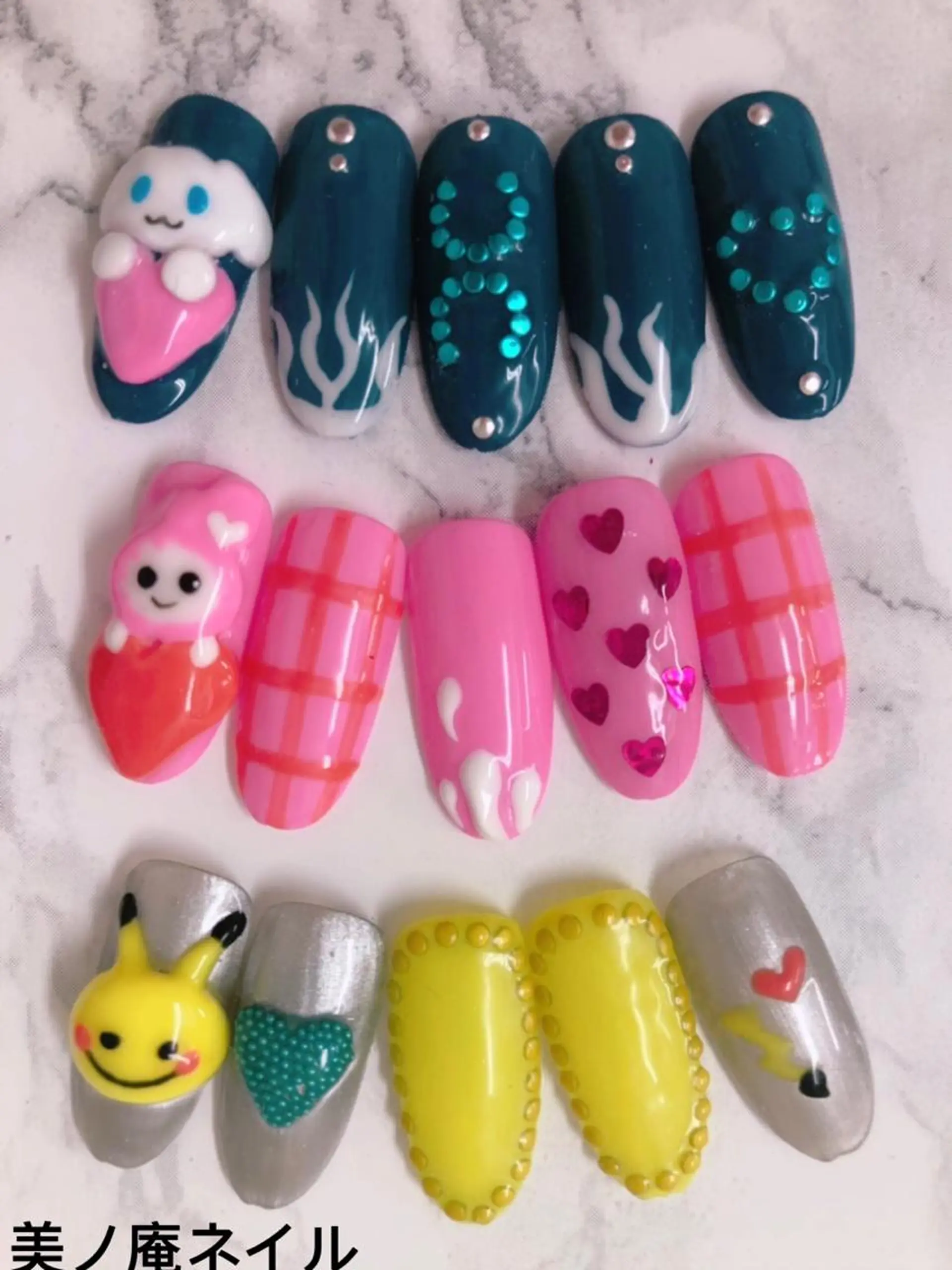 ネイル 美ノ庵ネイルサロン メトロポリタン前店のネイルデザイン