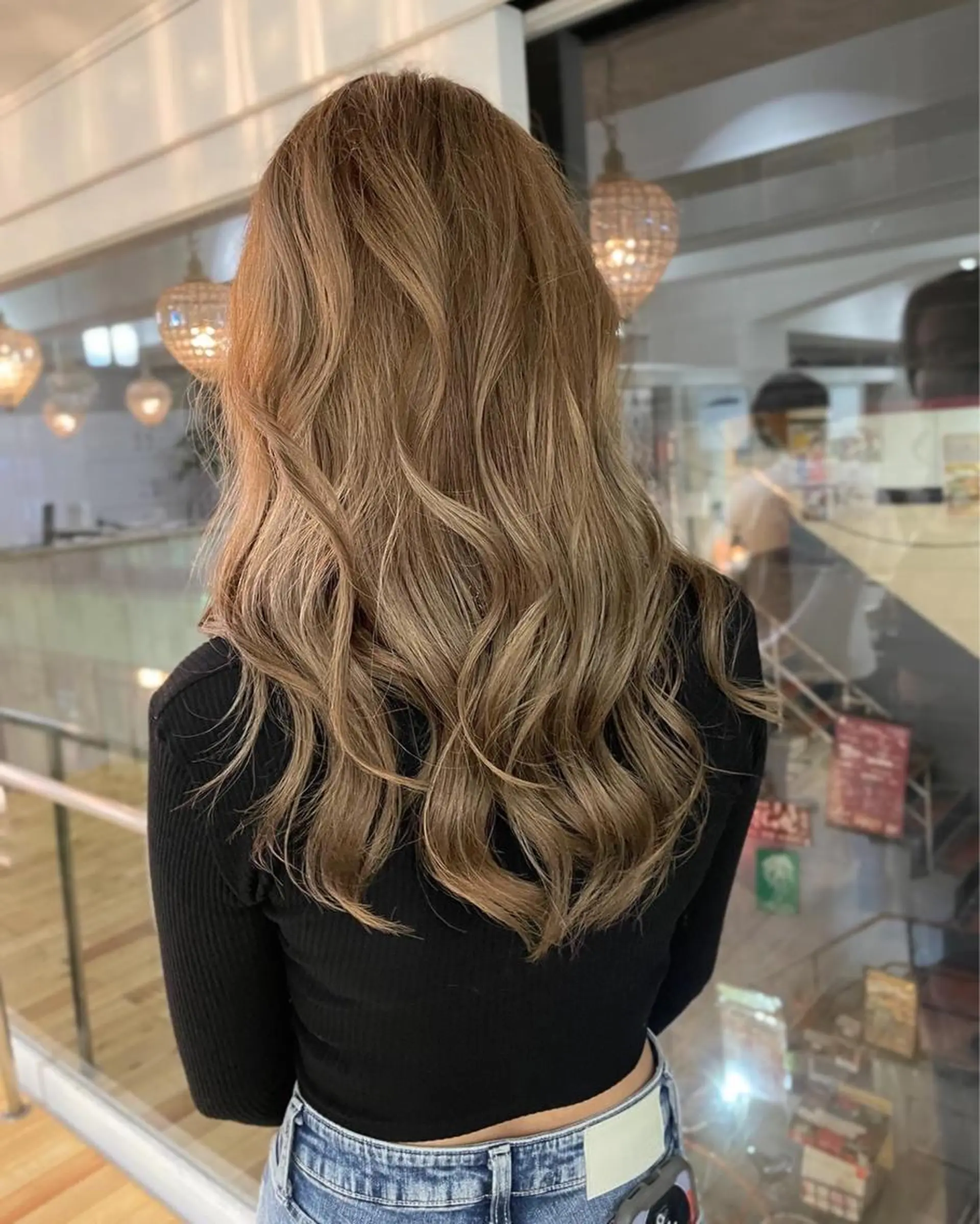 セミロング カラー ダブルカラー ヘアカラー Tao所属・藤川 大智のヘアスタイル