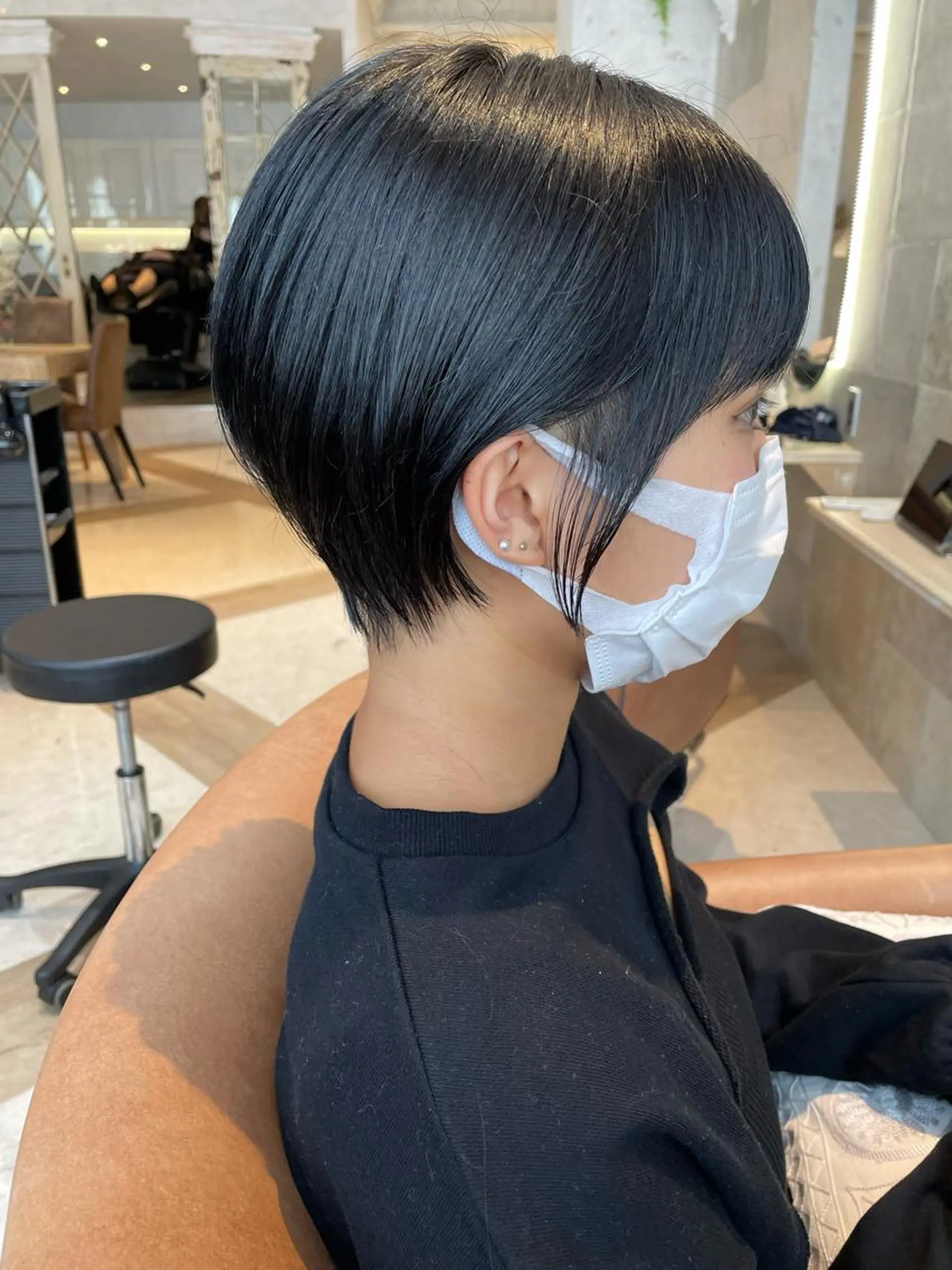 ショート 似合わせカット ショートヘア カット ヘアカラー トリートメント ヘッドスパ 韓国ヘア/髪質改善 /Harunaのヘアスタイル