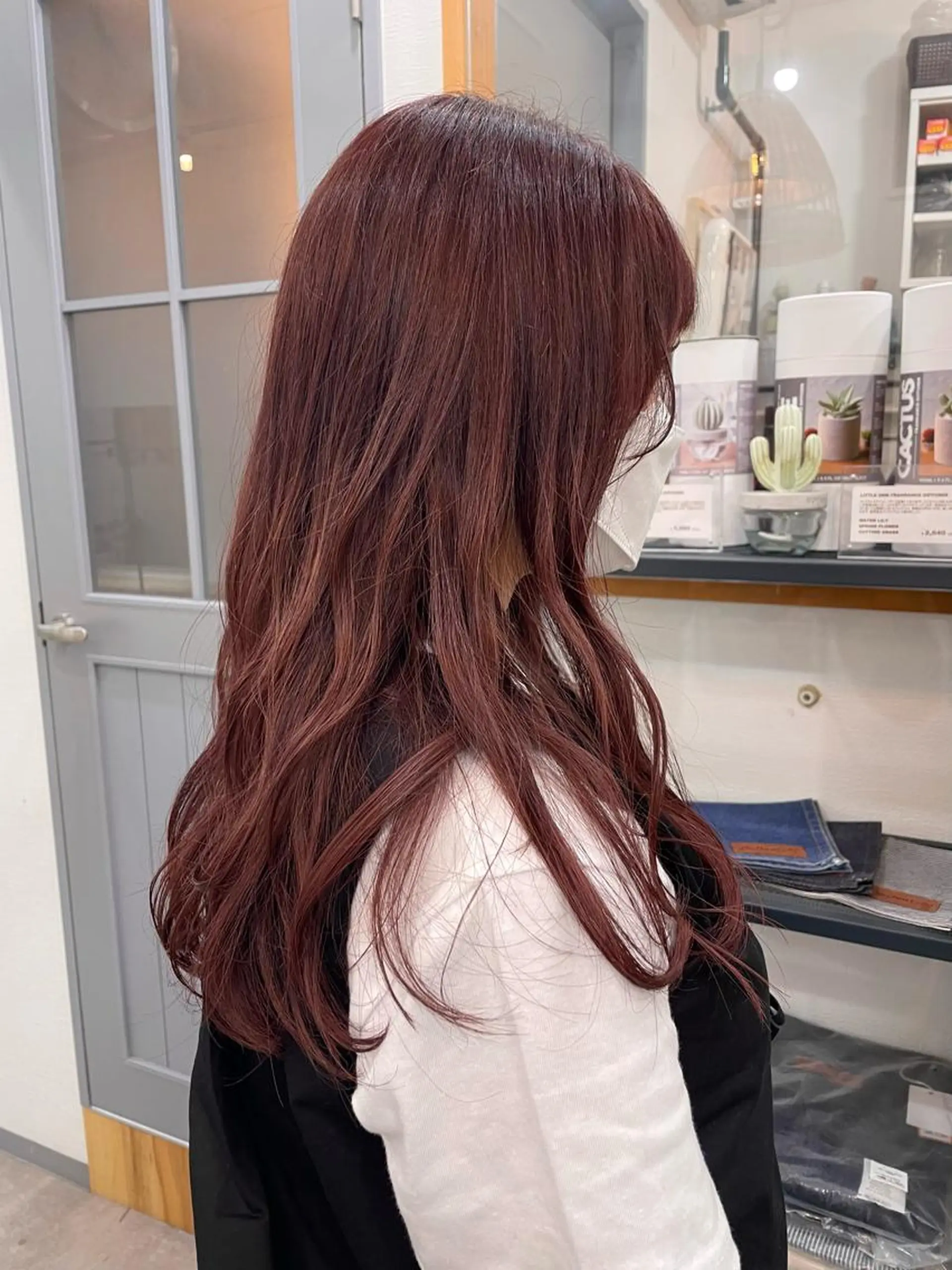 セミロング カット ヘアカラー トリートメント SUNC🍀大熊 花奈絵🍀のヘアスタイル