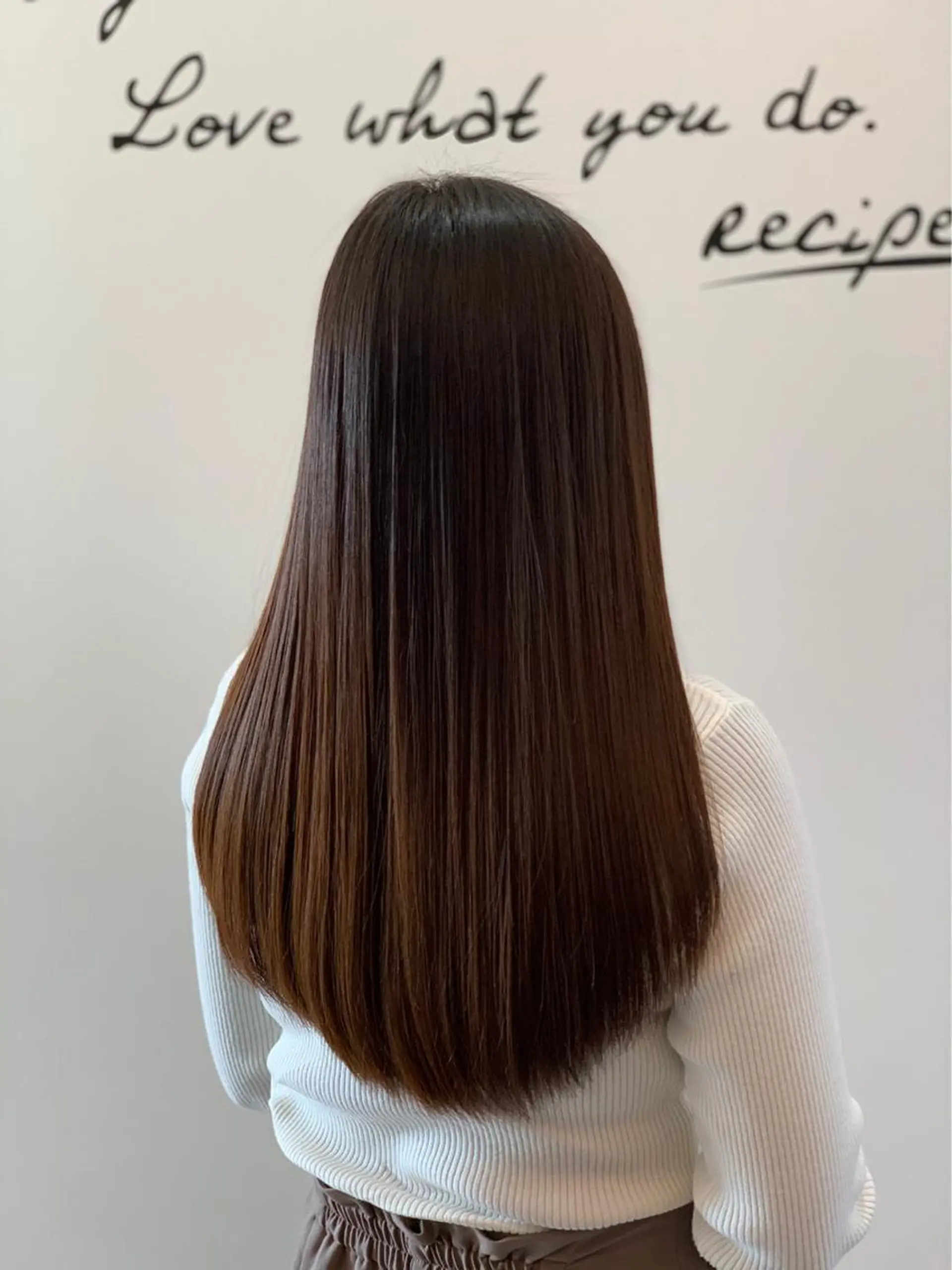 セミロング トリートメント 中村 優太のヘアスタイル