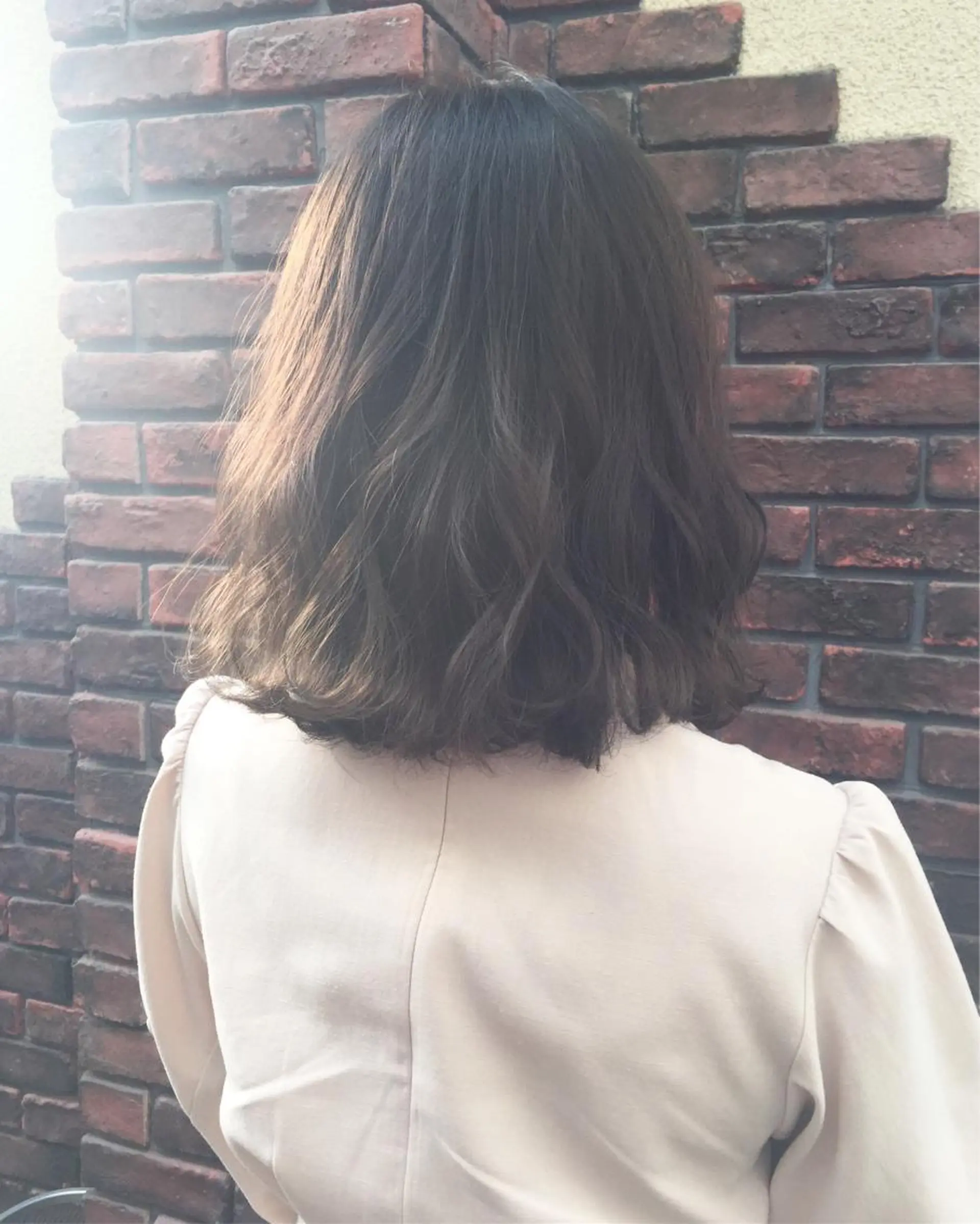 ミディアム カラー nakahara madokaのヘアスタイル