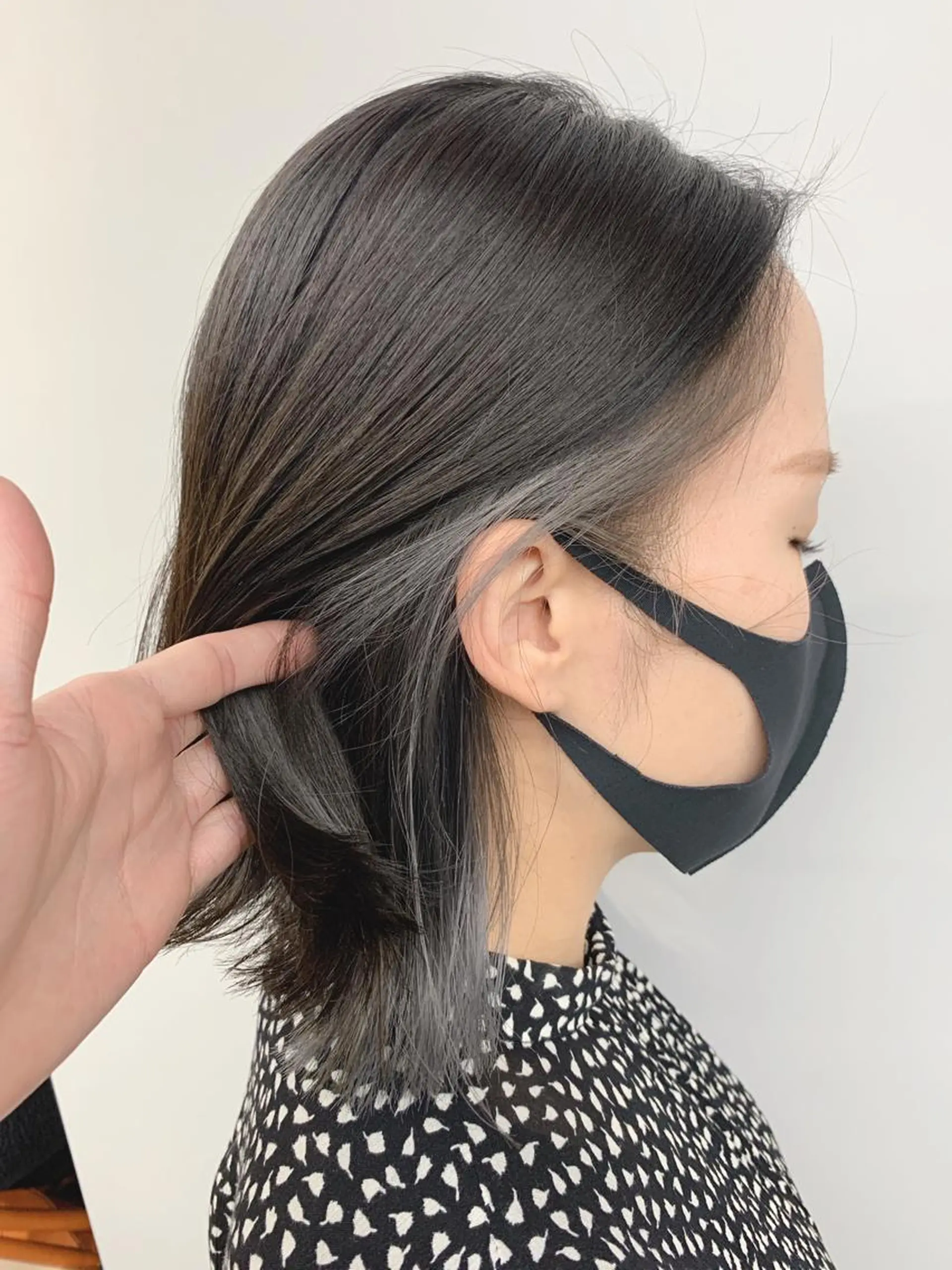 ミディアム SAEKI【ior 】北千住店ブリーチのヘアスタイル