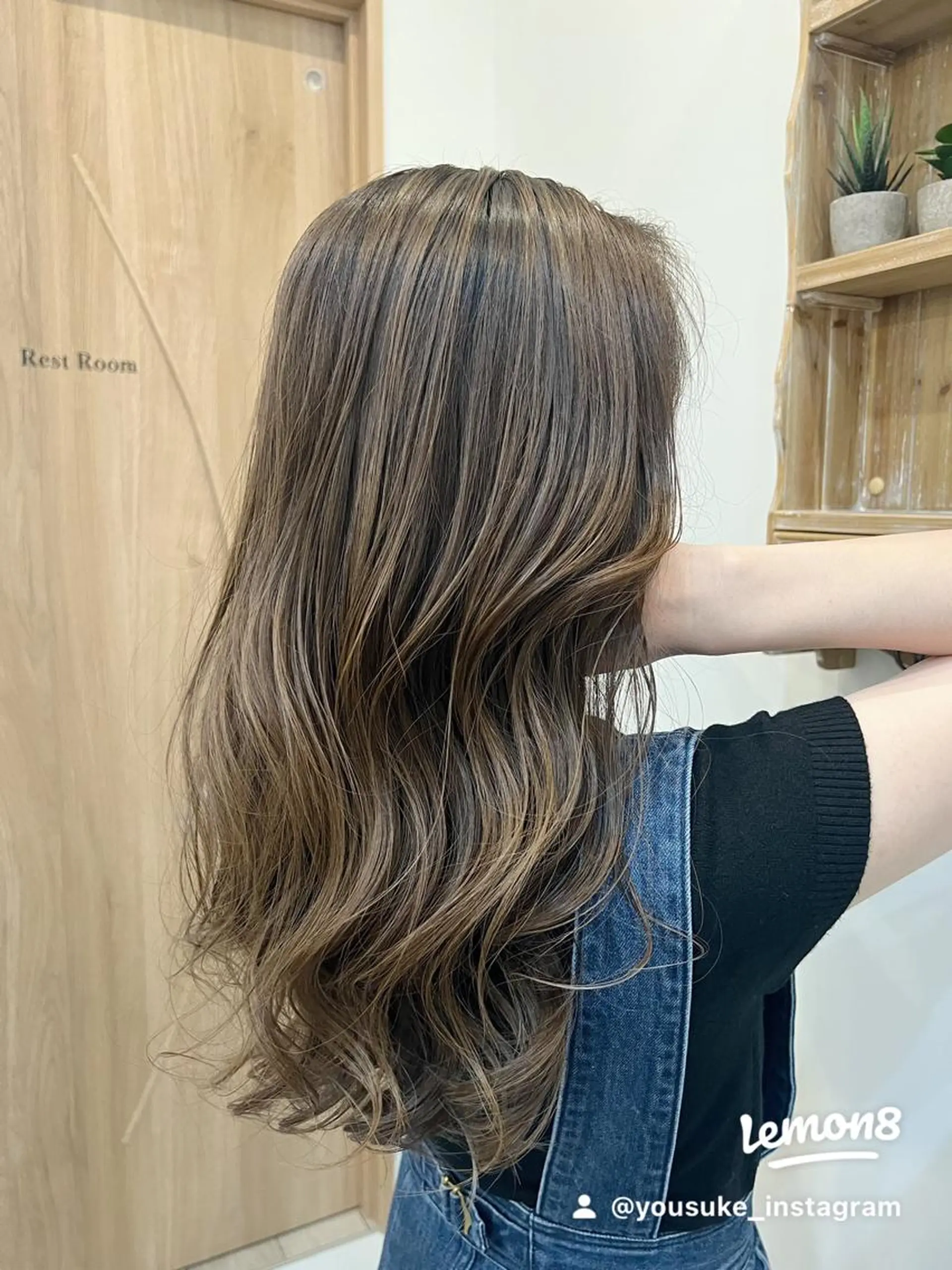 ロング ヘアカラー トリートメント shower hair salon所属・【shower】 yousuke代表のヘアスタイル