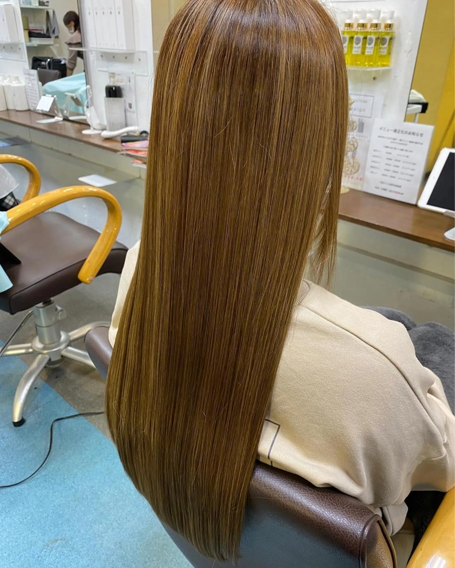 ロング 髪質改善 トリートメント カット トリートメント 【髪質改善】に特化 オリーブオイルクラブのヘアスタイル