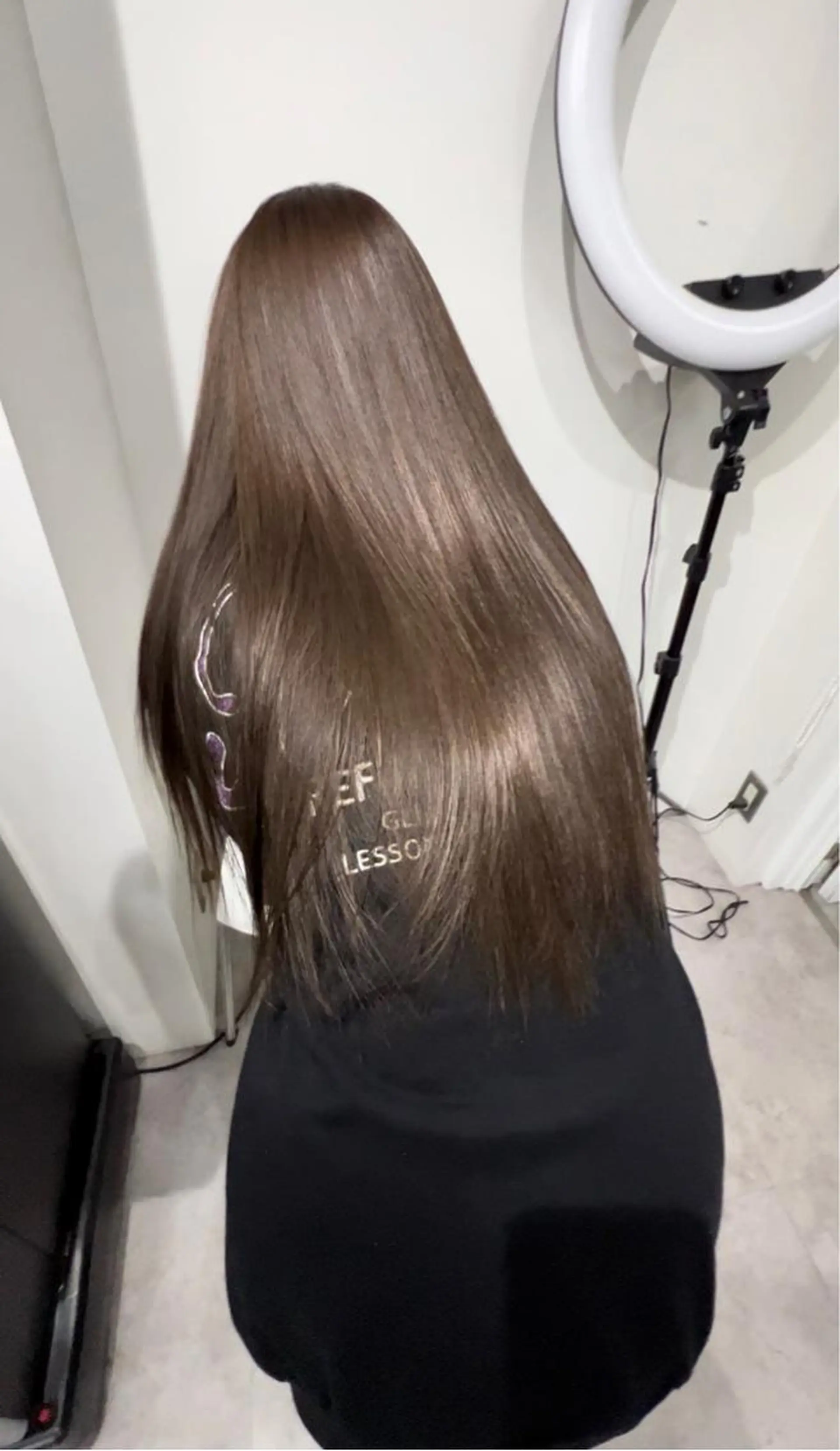 ロング ヘアカラー トリートメント 🫧髪質改善 講師🫧🍎幹細胞のヘアスタイル