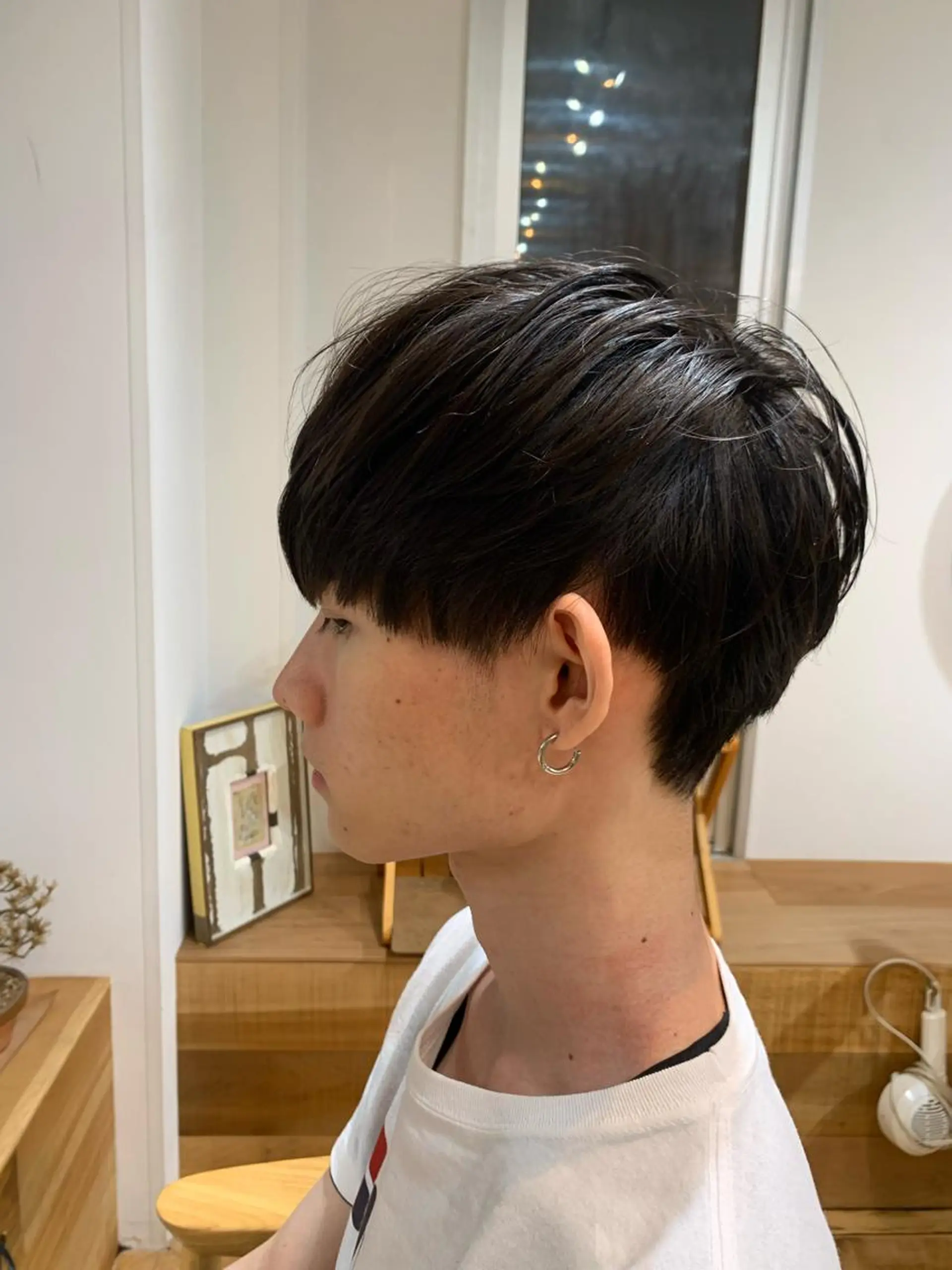 ショート メンズ メンズ韓国風 韓国マッシュ マッシュ 韓国風ヘア カット ヘアセット メンズStylist 山根慧のヘアスタイル