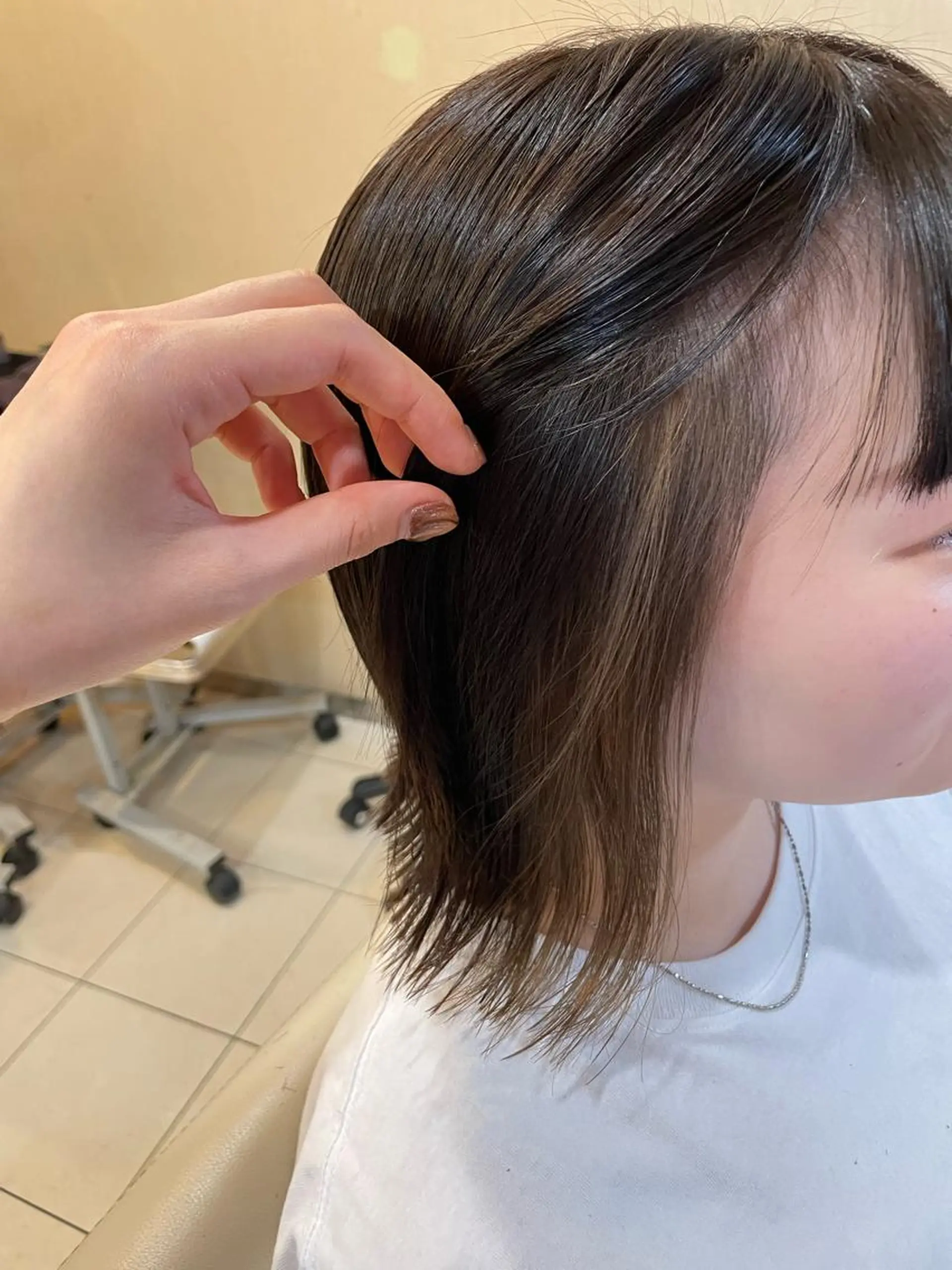 カラー インナーカラー ヘアカラー トリートメント ヘッドスパ 本多 美羽のヘアスタイル