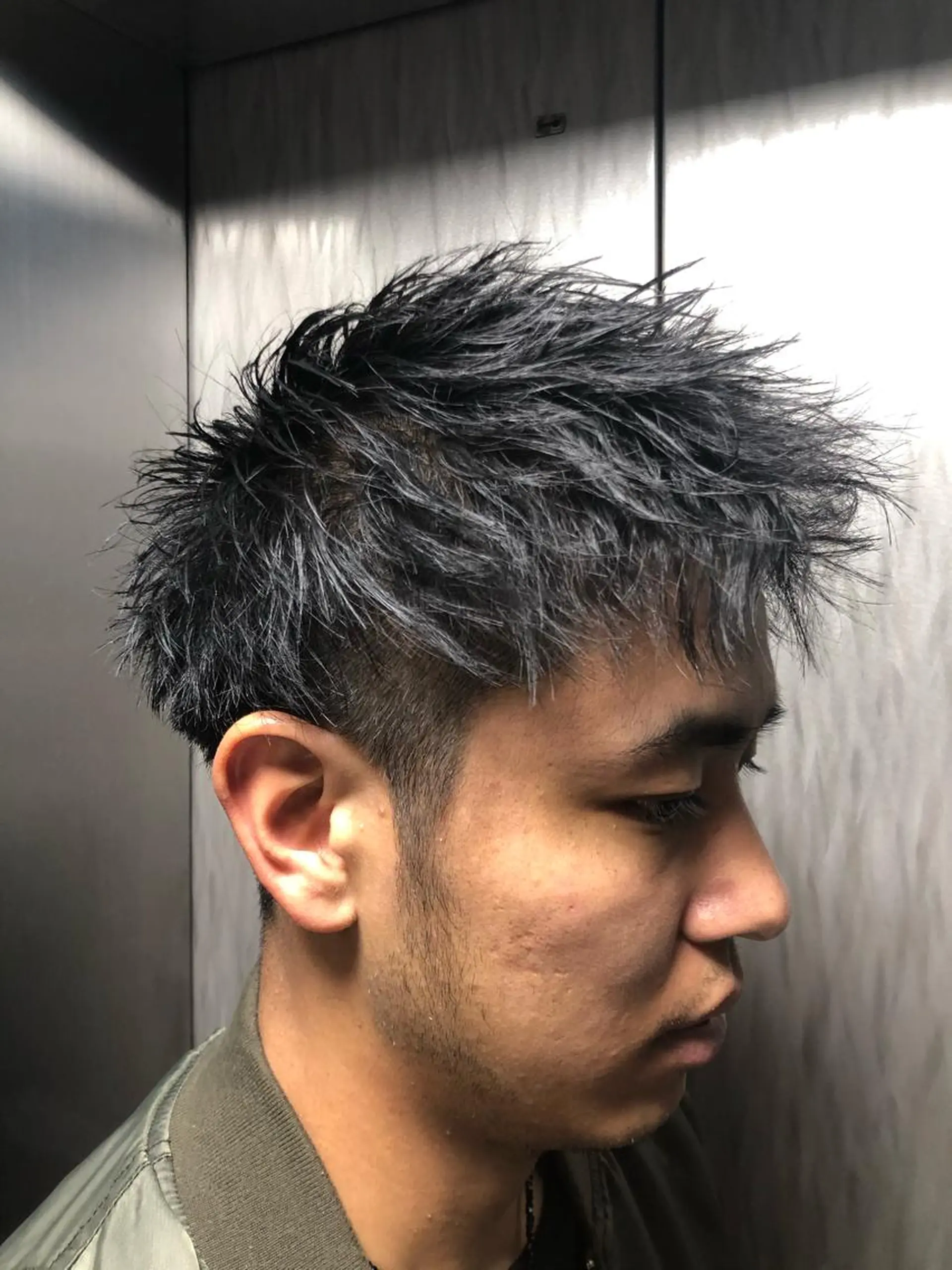 ショート パーマ メンズ メンズパーマ メンズツイストパーマ ツイストパーマ 【店長】福田 健人のヘアスタイル