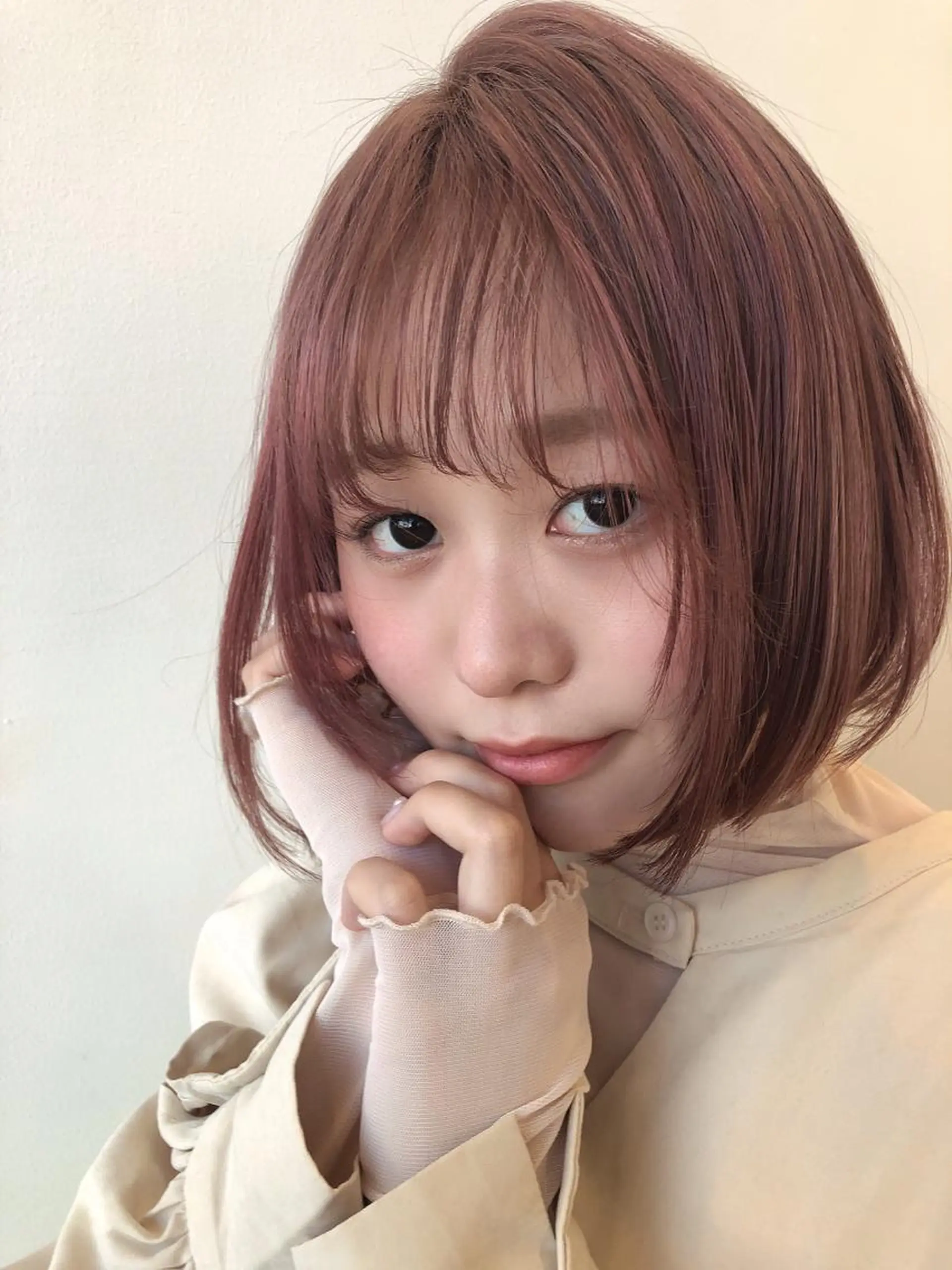 ショート ハイライト 23°NADAUN所属・岐阜1番韓国ヘア/ 星羅/23°のヘアスタイル