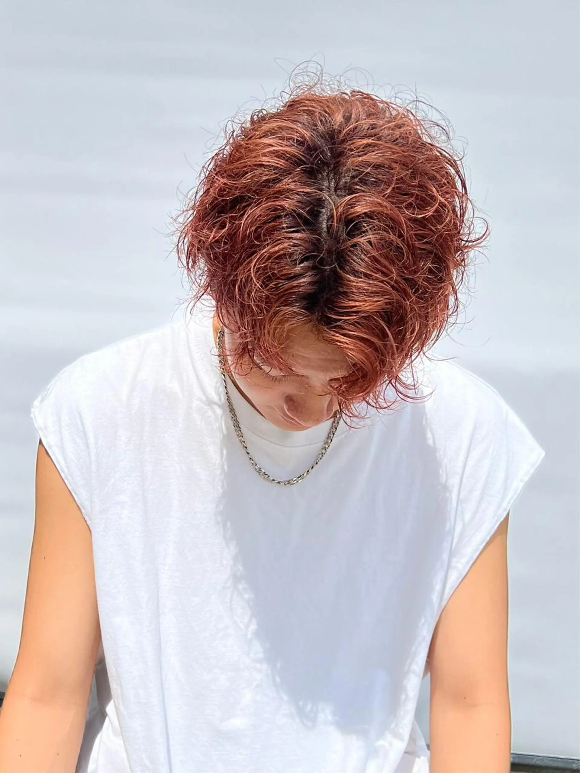 カラー メンズ メンズパーマ Qin shaire salon 原宿verno店所属・【センターパート】 ETO／江藤翼の眉毛・アイブロウイメージ