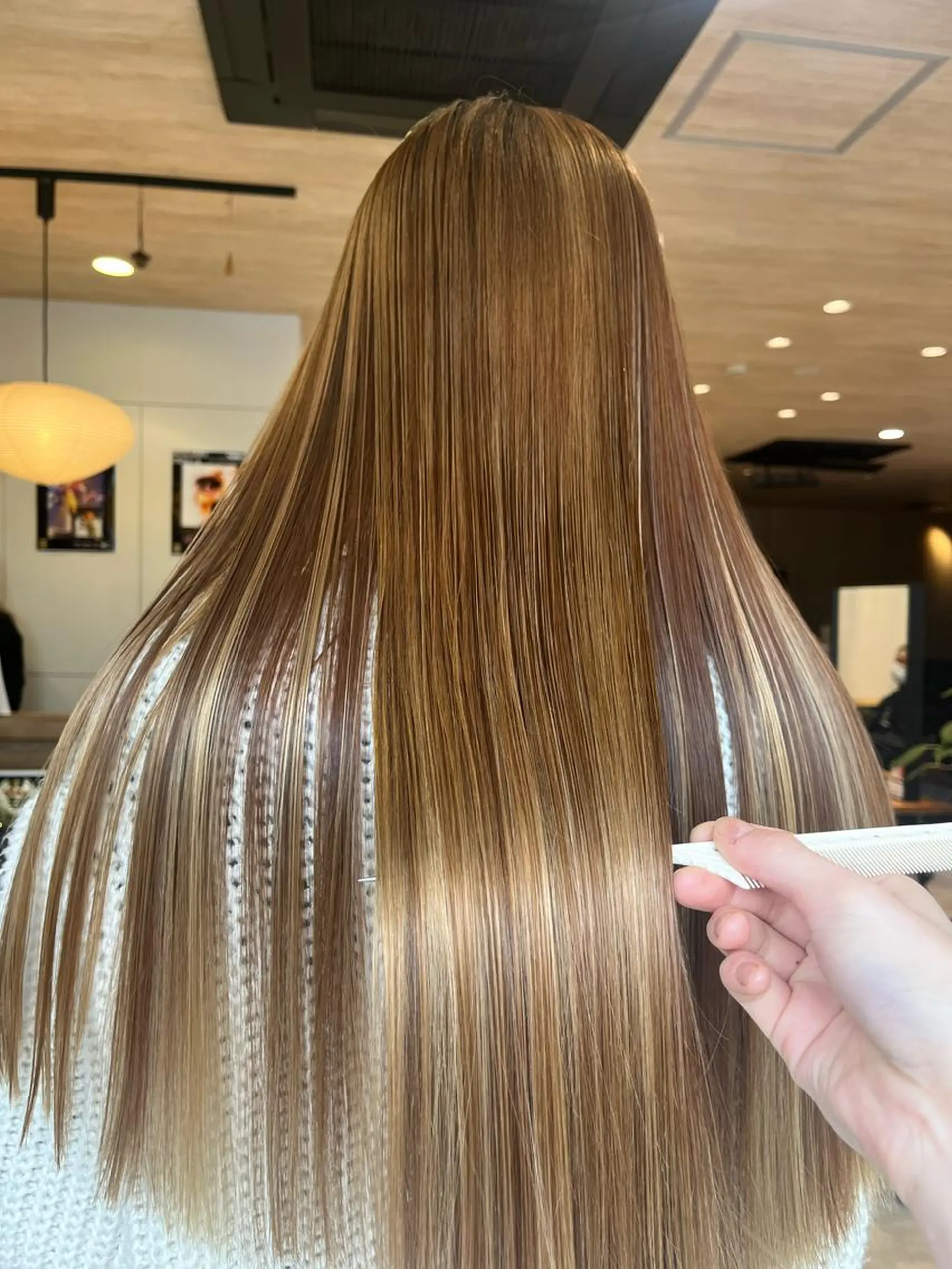 ロング カラー パーマ率No.1 ／𝑻𝑨𝑲𝑼のヘアスタイル