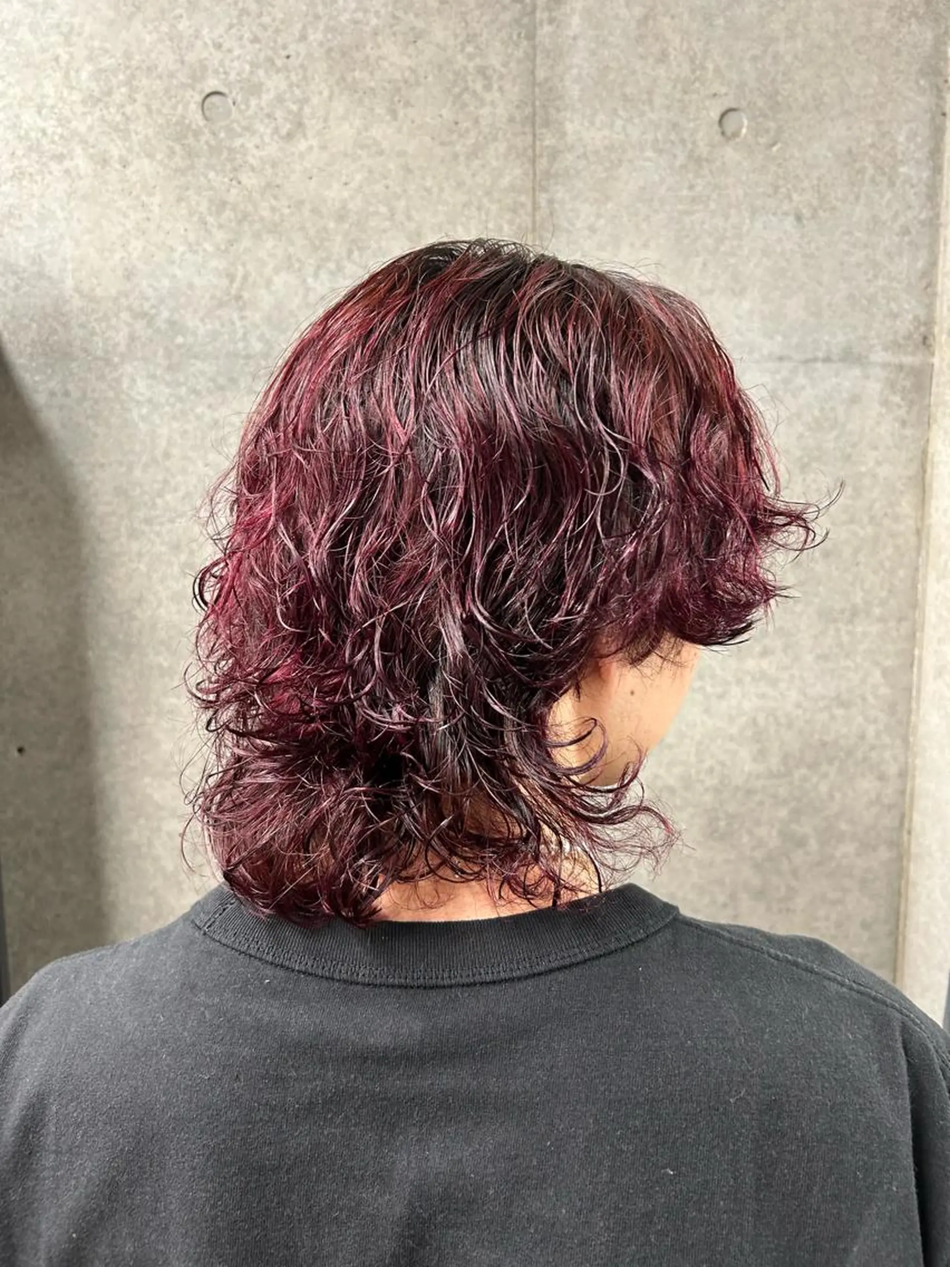 カラー すずき さくやのヘアスタイル