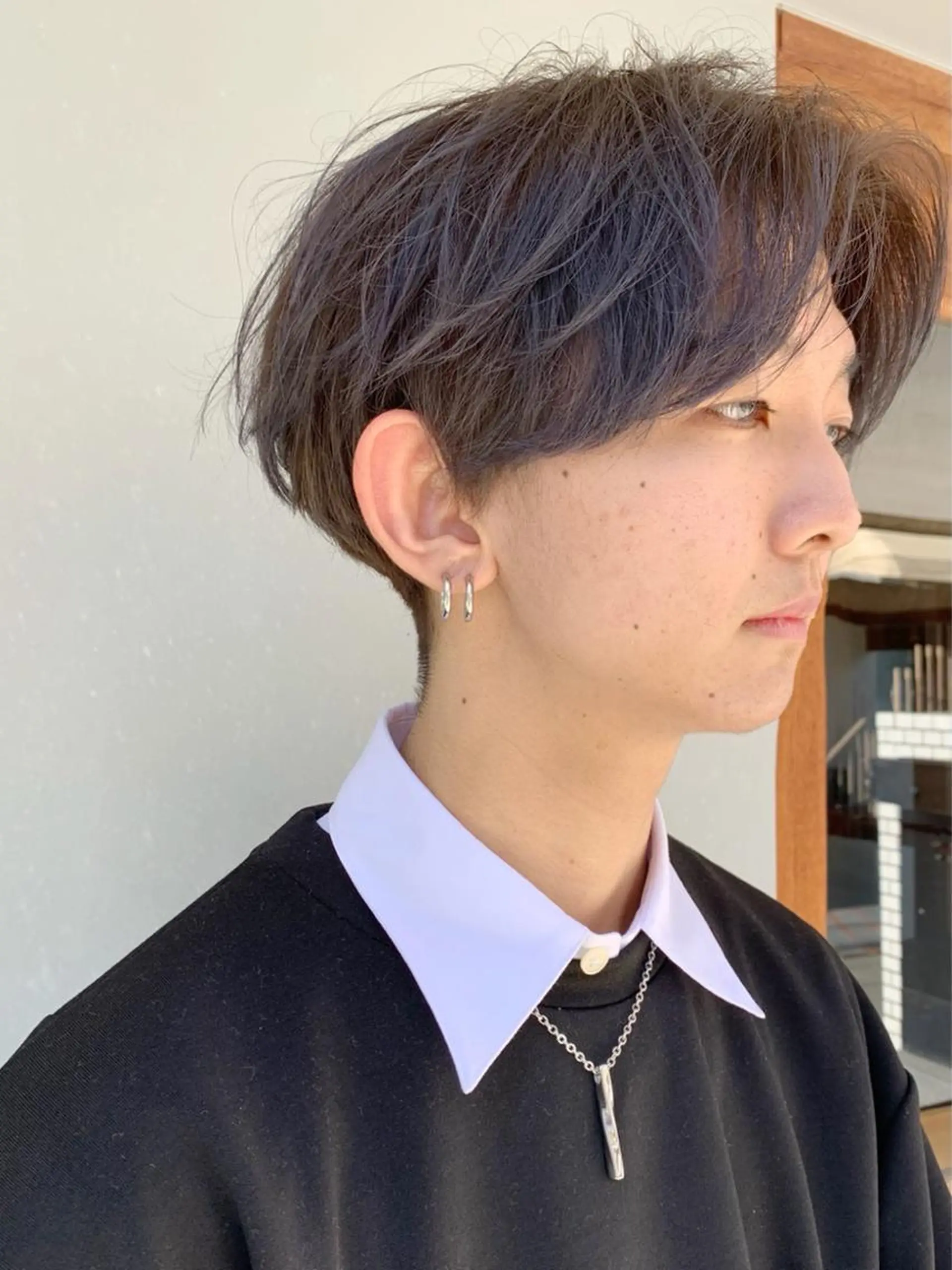 メンズ マッシュ カット 深沢 秀のヘアスタイル