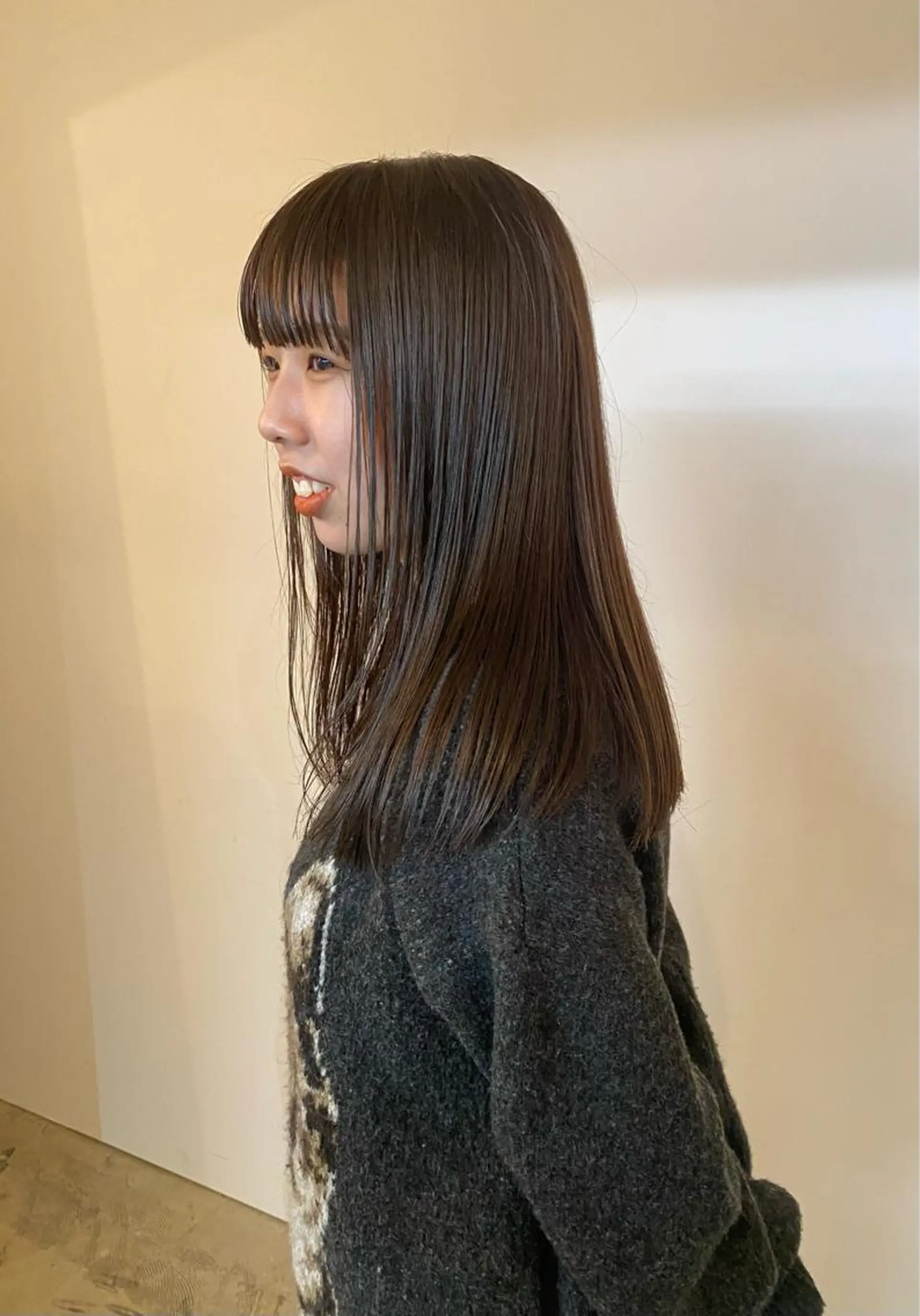 セミロング カット ヘアカラー GATTACA所属・KEI gattacaのヘアスタイル