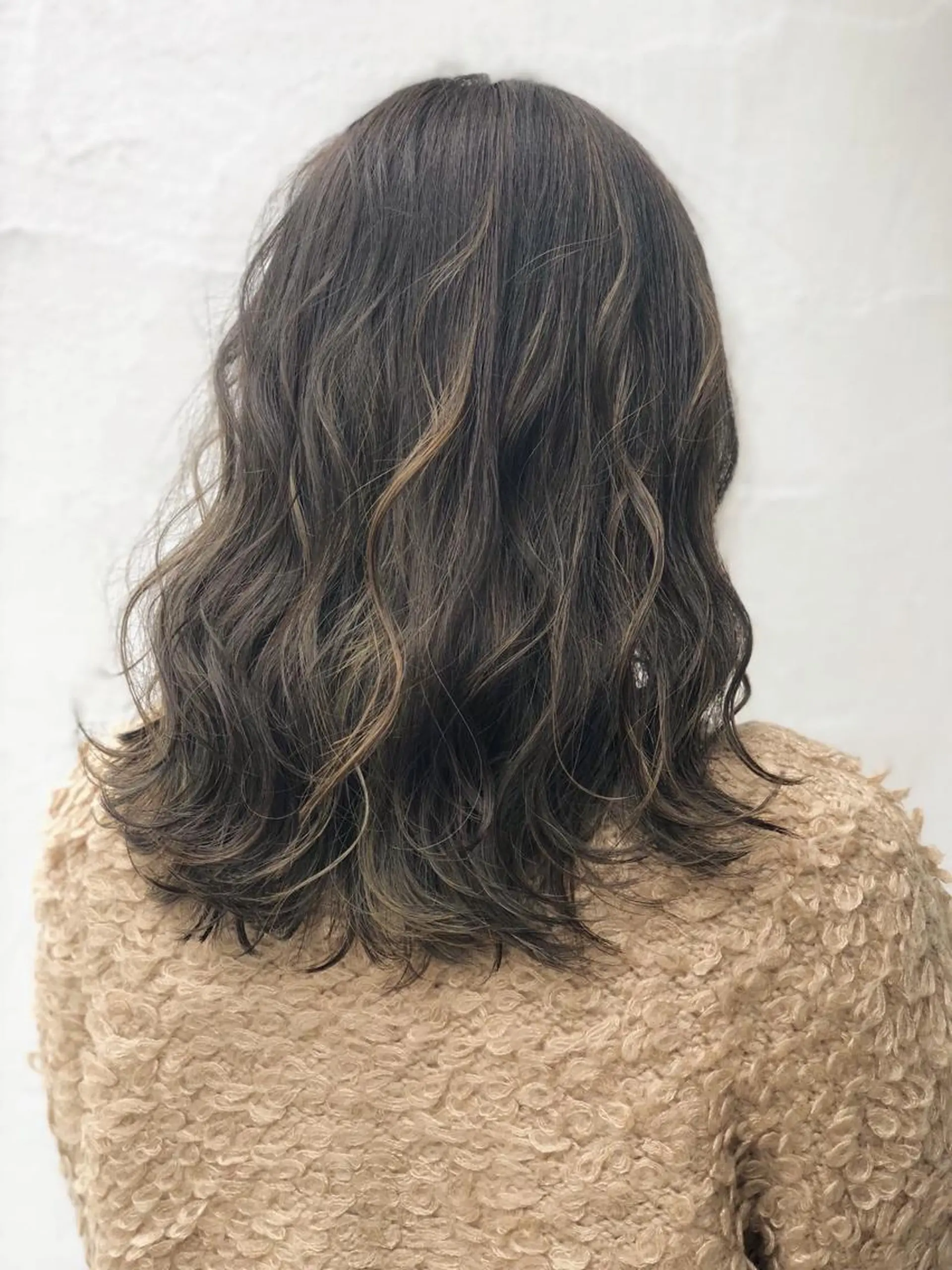 ミディアム カラー ハイライトカラー ハイライト カット特化柏駅 徒歩3分LOUのヘアスタイル