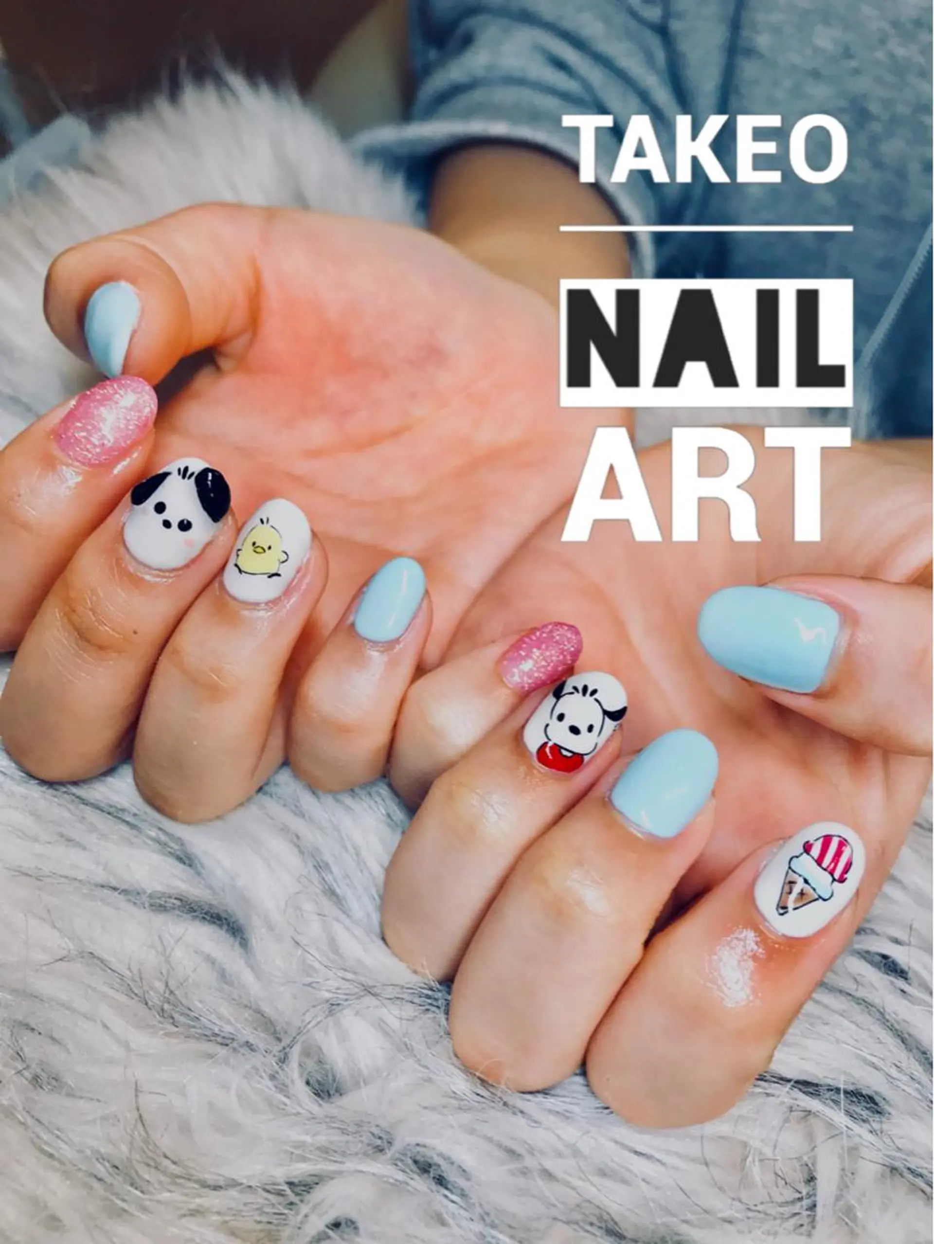 ショート ネイル nail&eye Aoのマツエク・マツパデザイン