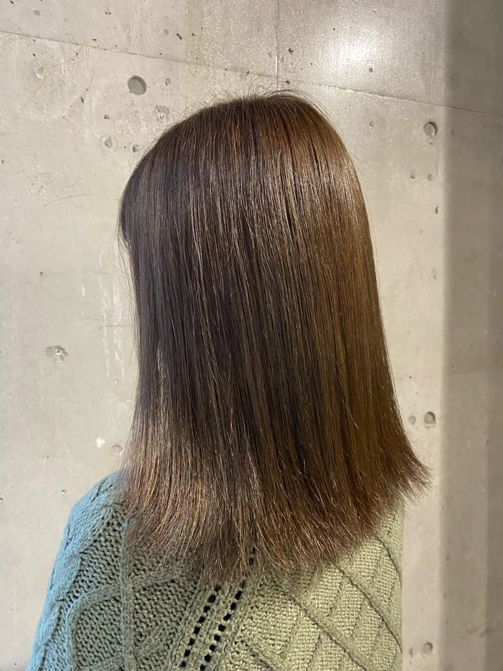 セミロング カラー グレージュ ヘアカラー Ayaka🩰🎀 ガーリー/暖色♡のヘアスタイル