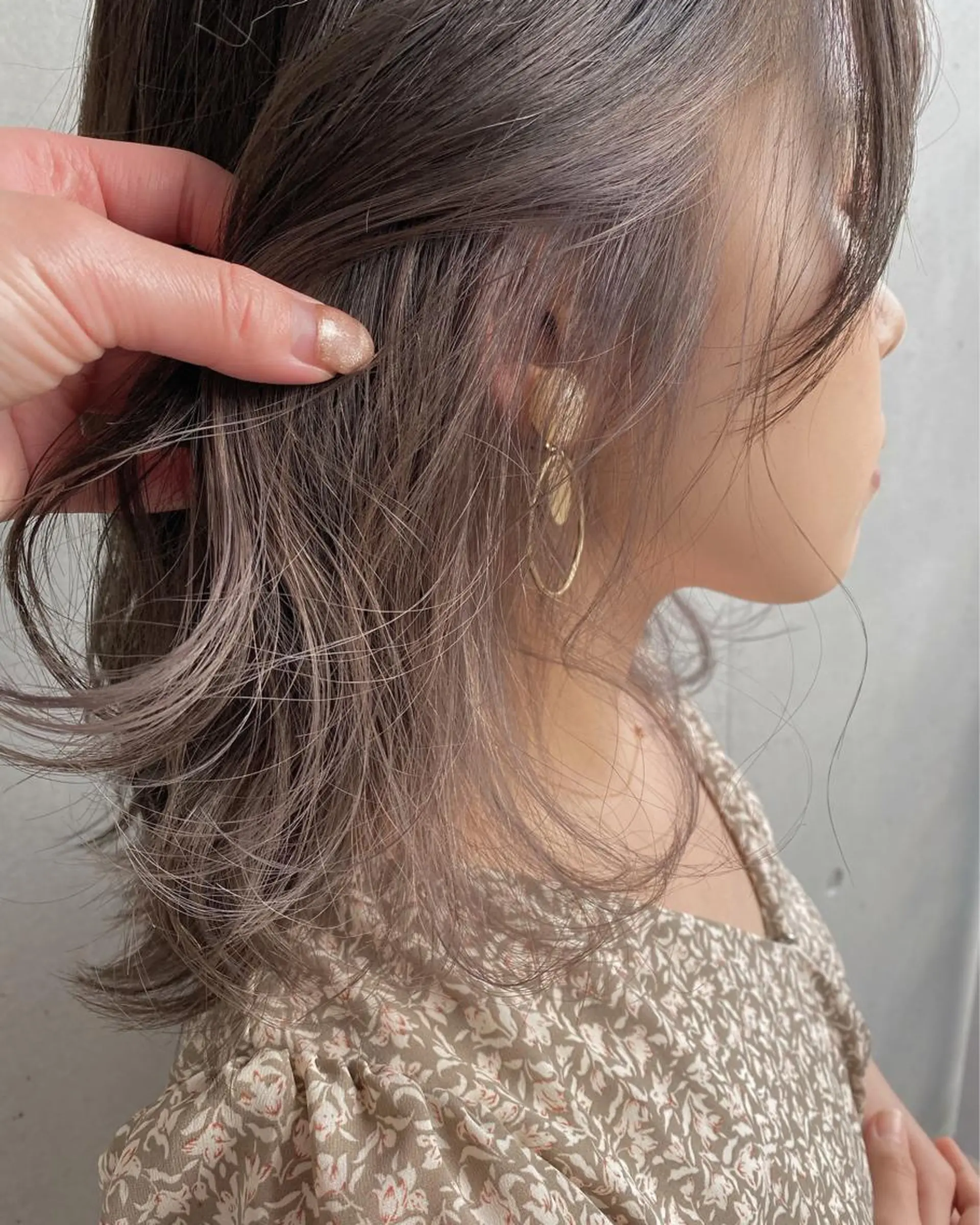 セミロング ୨୧柔らかいカラー nozomi ୨୧のヘアスタイル