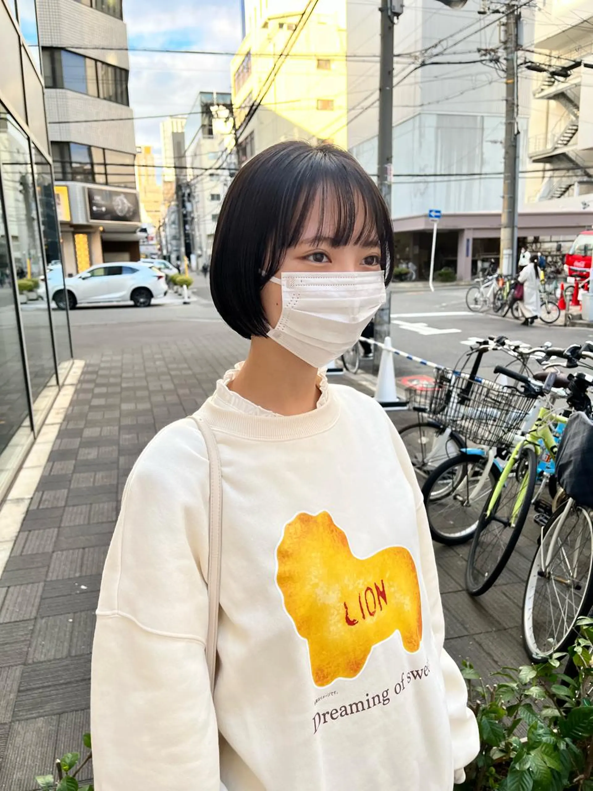 ショート ボブ カット ショート/パーマ/ カラー/FUKOのヘアスタイル