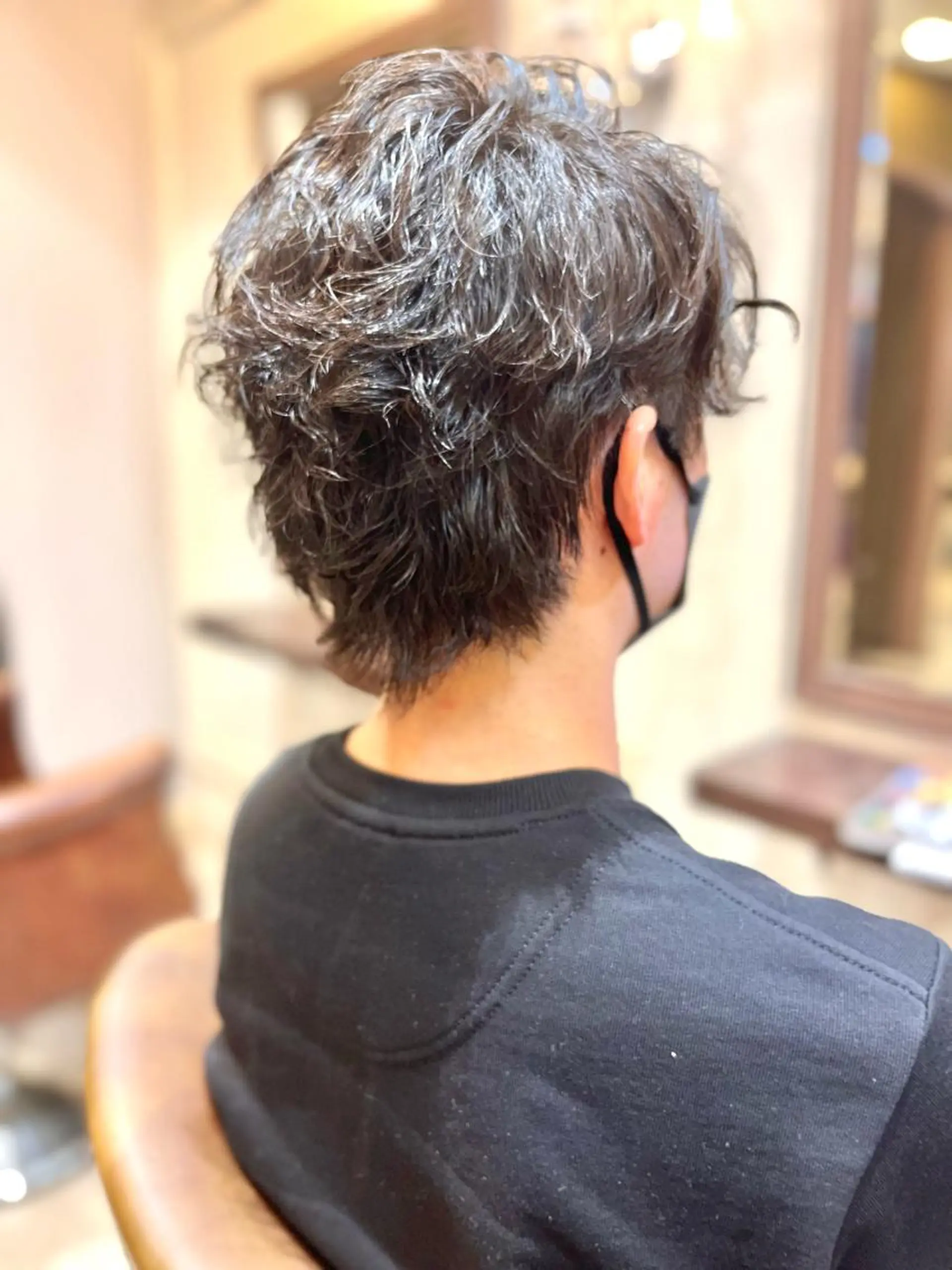 パーマ メンズ オオソネ マリアのヘアスタイル