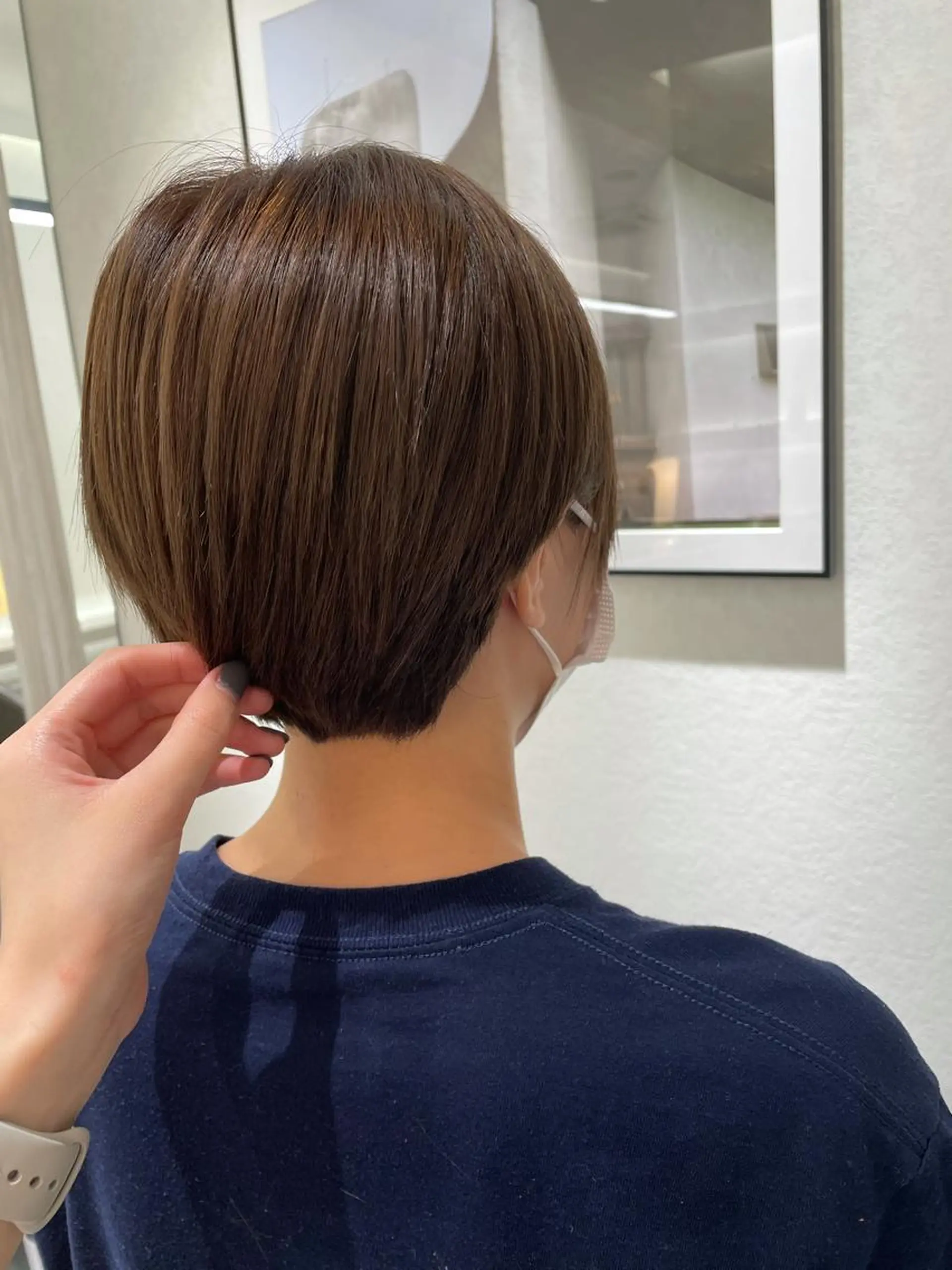 ショート karin/インナー カラー/北名古屋市のヘアスタイル