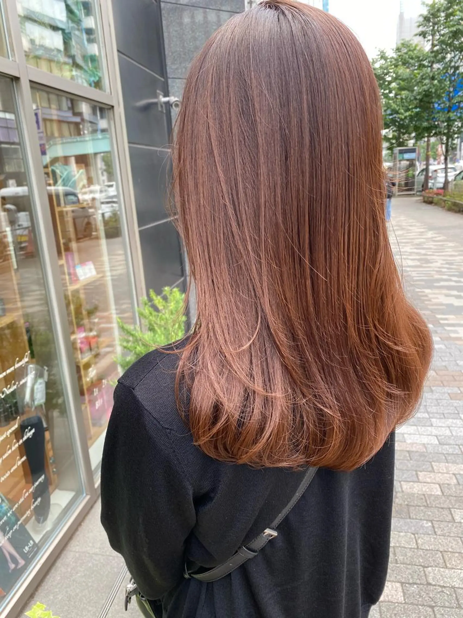 ミディアム カラー ヘアカラー トリートメント 渋谷/韓国風 西原直樹のヘアスタイル