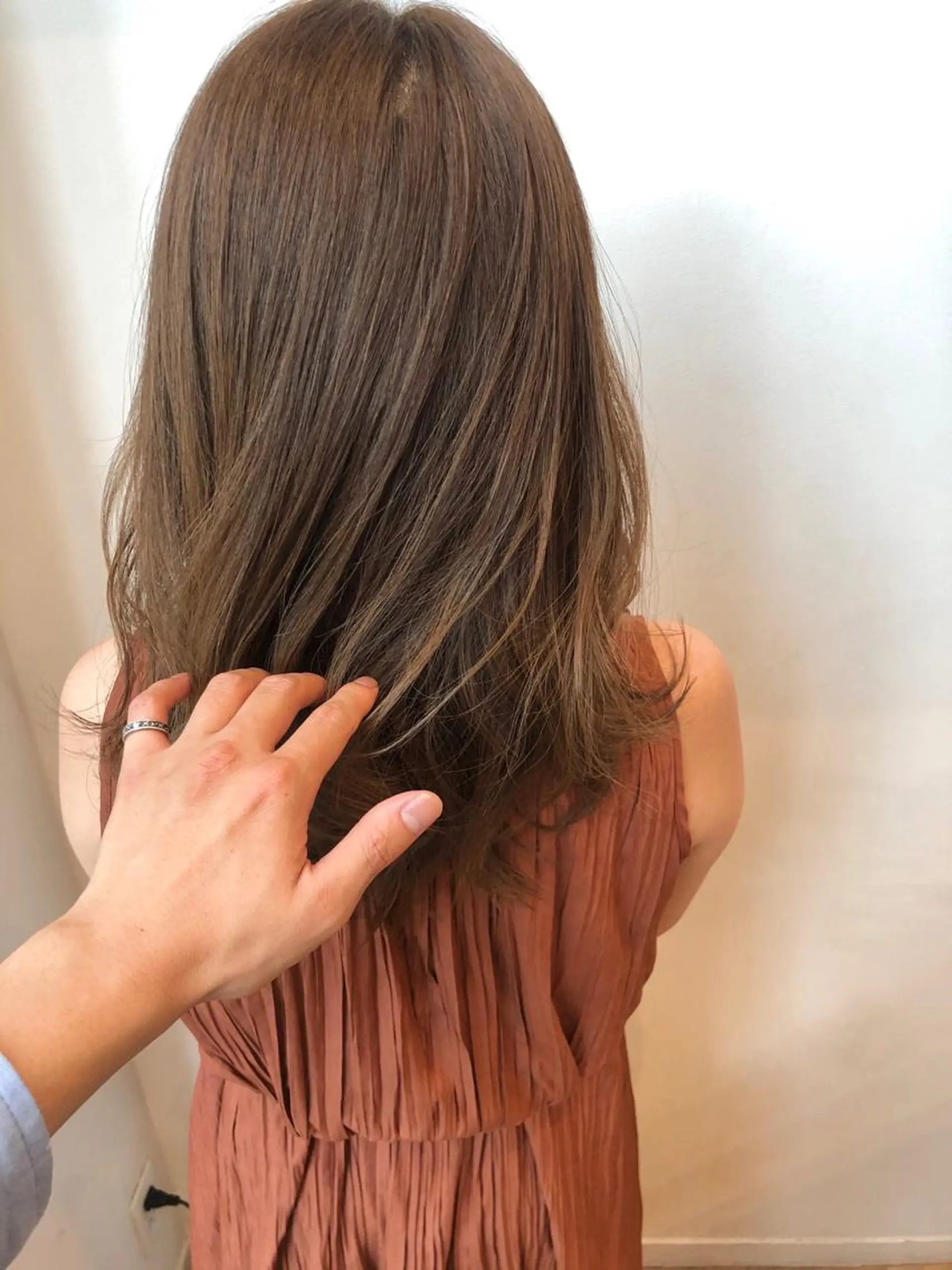 カラー パーマ ヘアアレンジ VIVIE【ヴィヴィ】所属・髪質改善/韓国風 レイヤー/田村祐樹のヘアスタイル