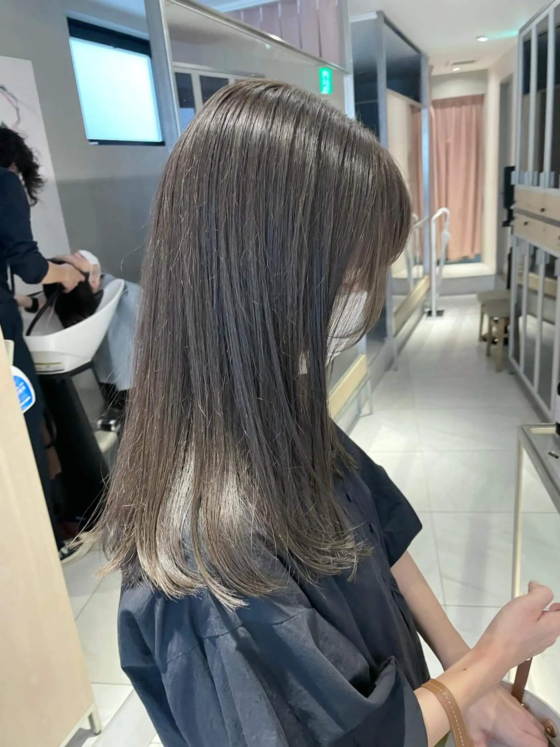 ロング カラー カット ヘアカラー トリートメント SALOWIN表参道　arist店所属・柔らか透け感カラー 🌿ムロヤリョウスケのヘアスタイル