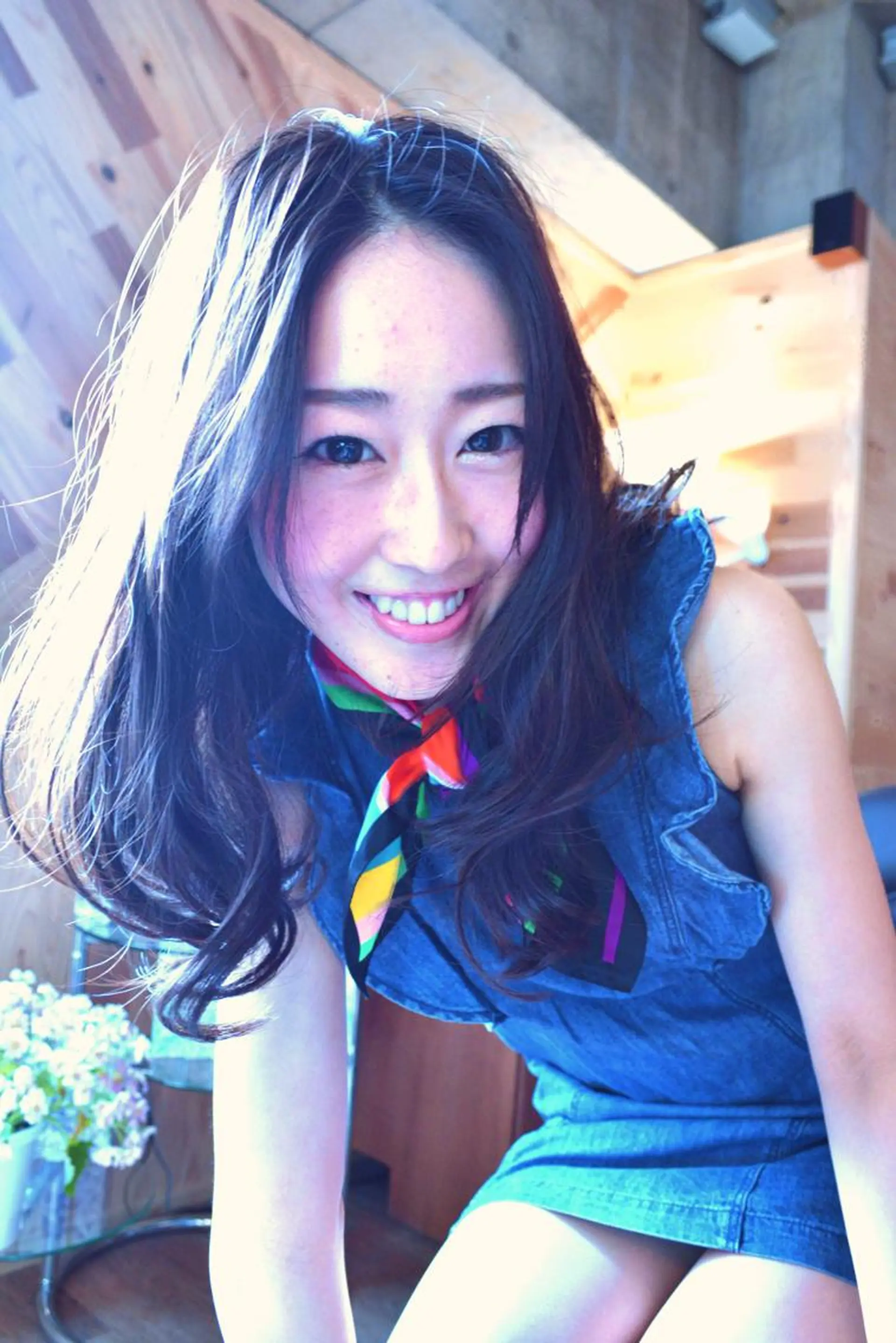 ロング カラー パーマ 透明感カラー ロング belle chambreイブカのその他イメージ