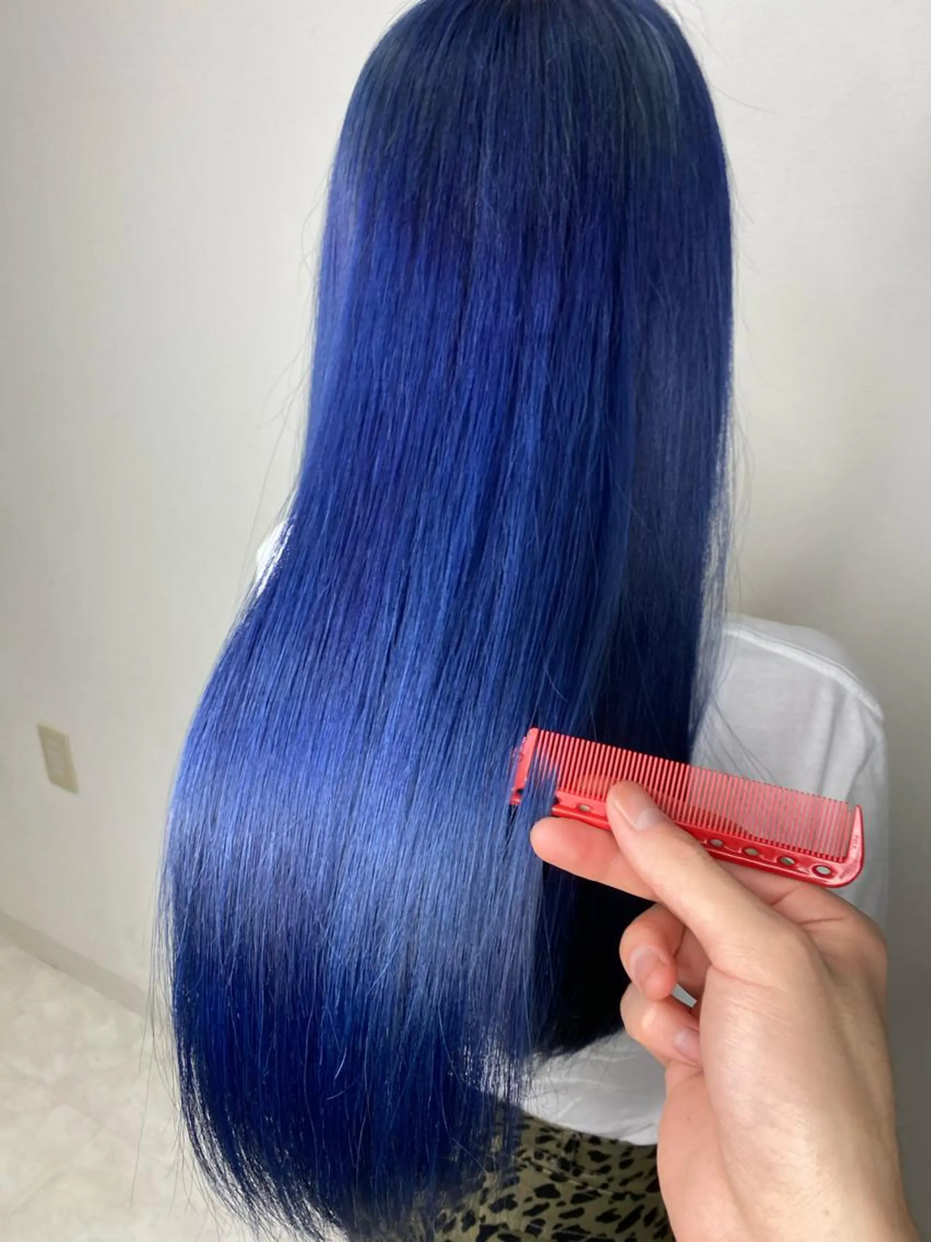 ロング 髪質改善 白髪ぼかし、剥がし 富田隼仁のヘアスタイル