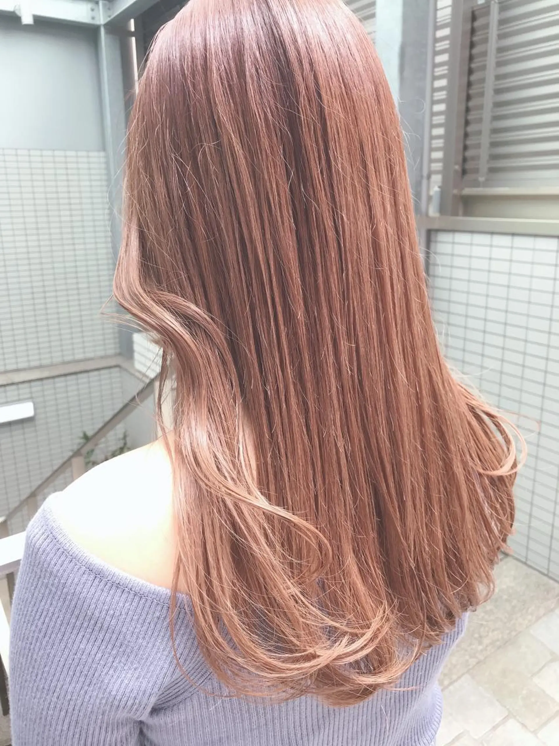 ロング カラー ヘアアレンジ 【代表】 たき〜のヘアスタイル