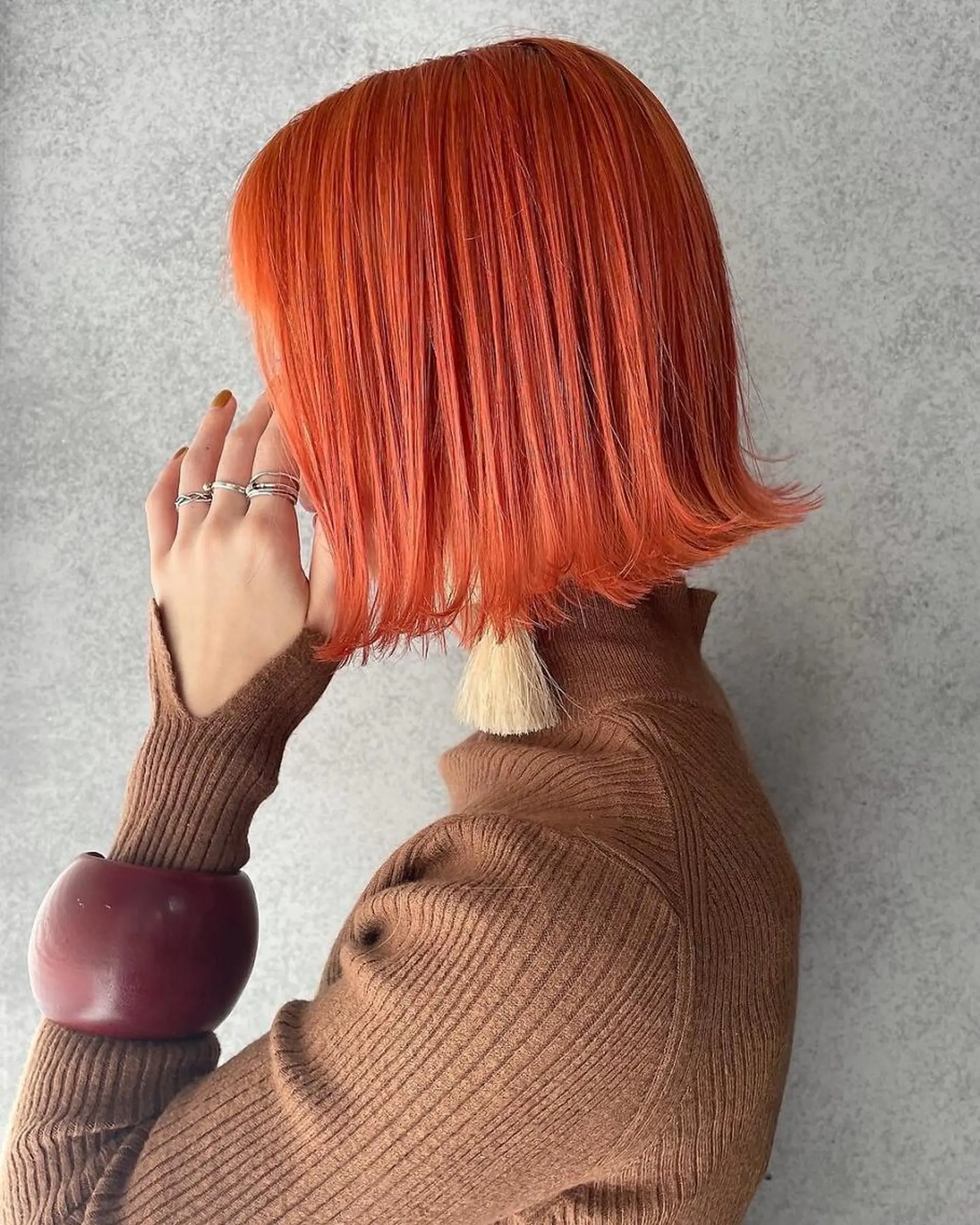 カラー ヘアカラー ヘアサロンM 新宿のヘアスタイル