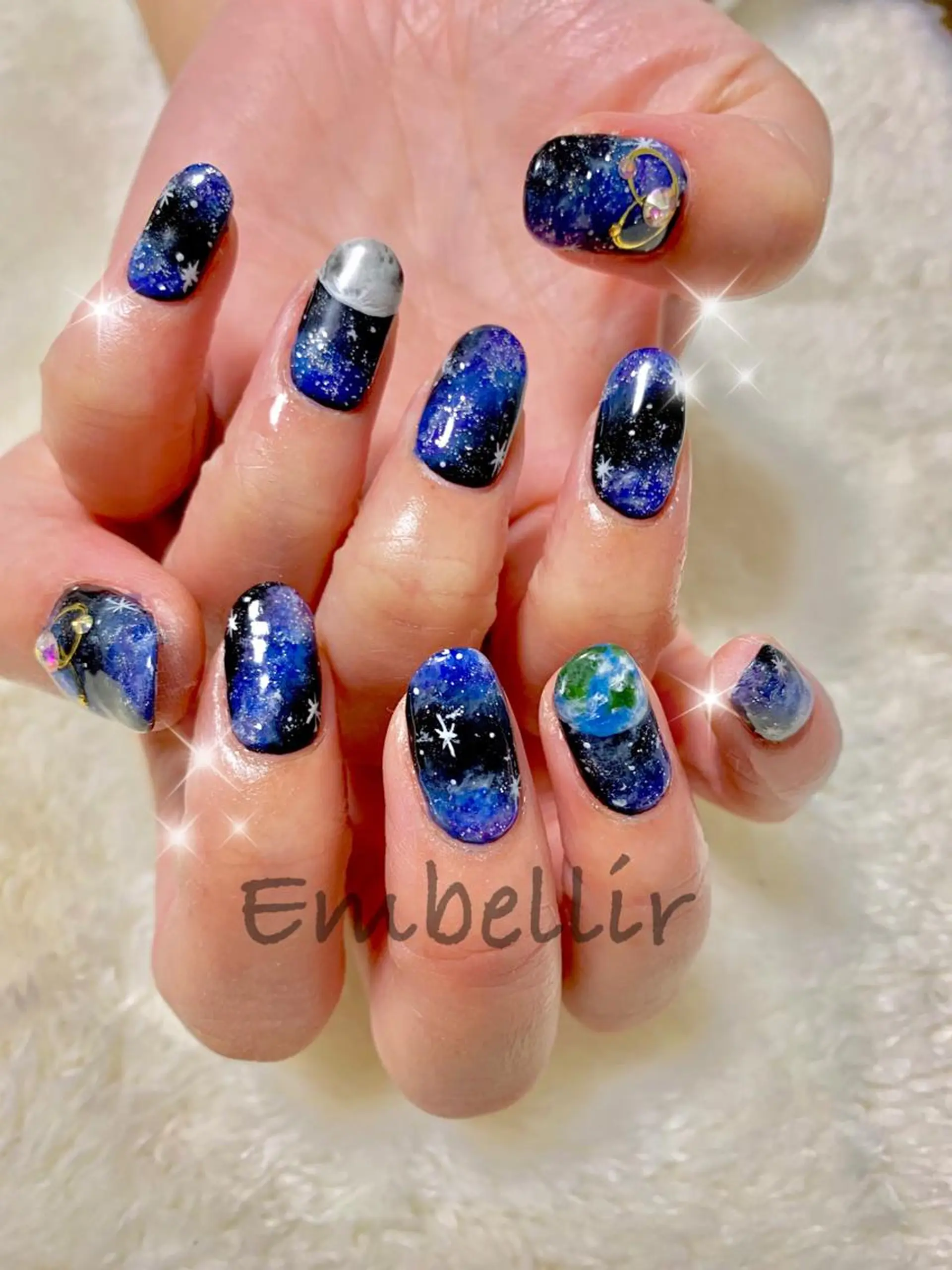 ネイル アートネイル 夏ネイル EMILUCA 北河希のエステ・リラクイメージ