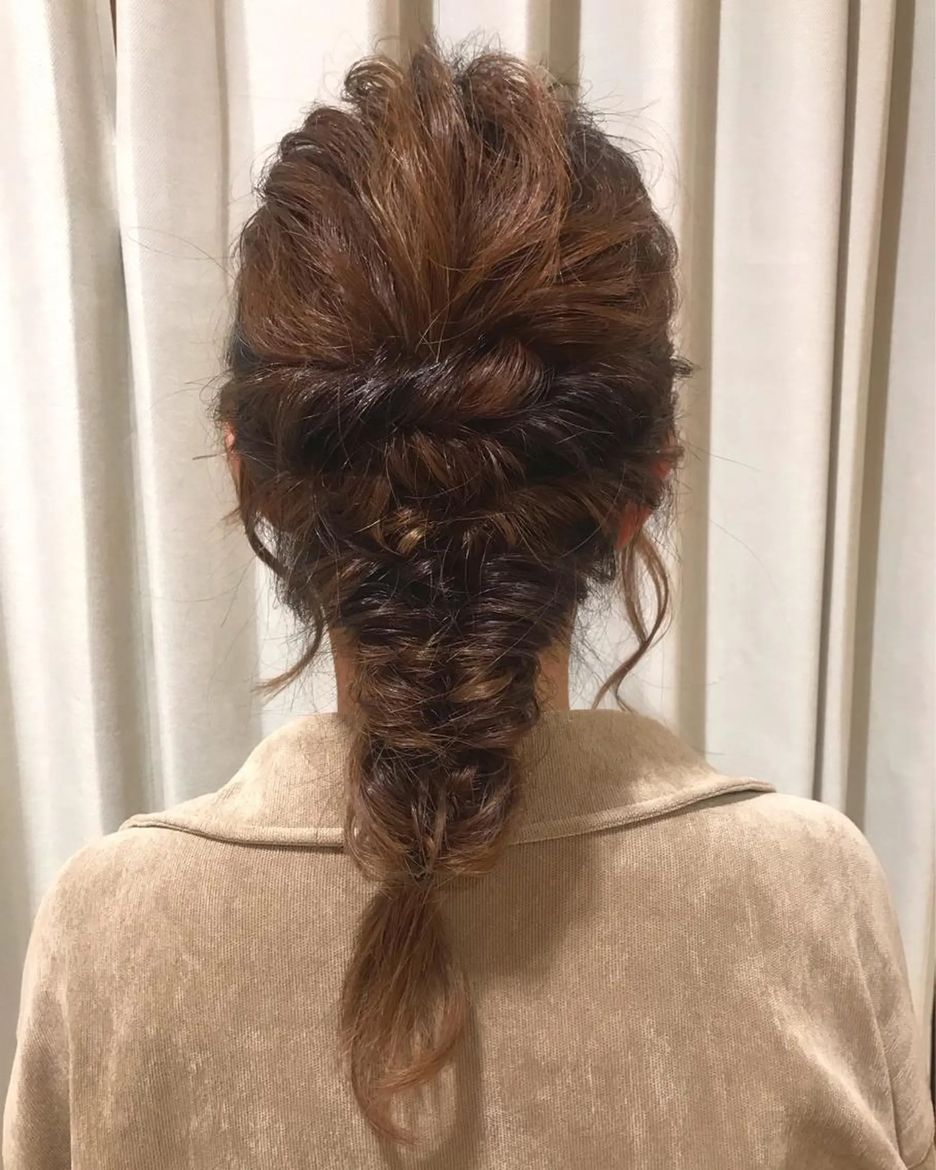 ヘアアレンジ ヘアセット 透明感カラー・ 髪質改善🩵イケダのヘアスタイル