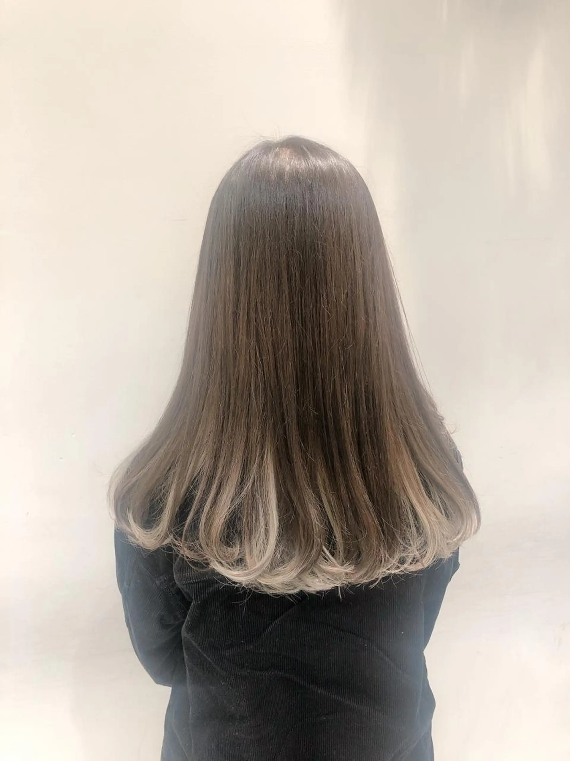 ロング 似合わせ艶髪カラー ❤️ハダユミのヘアスタイル