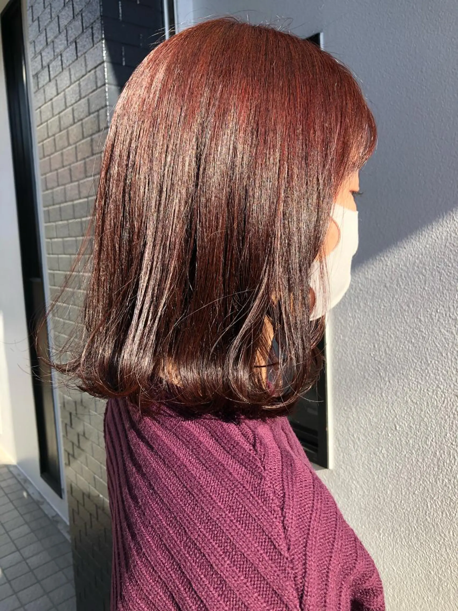 ミディアム カラー 🩰オリーブ/ ベージュ松本咲花🩰のヘアスタイル