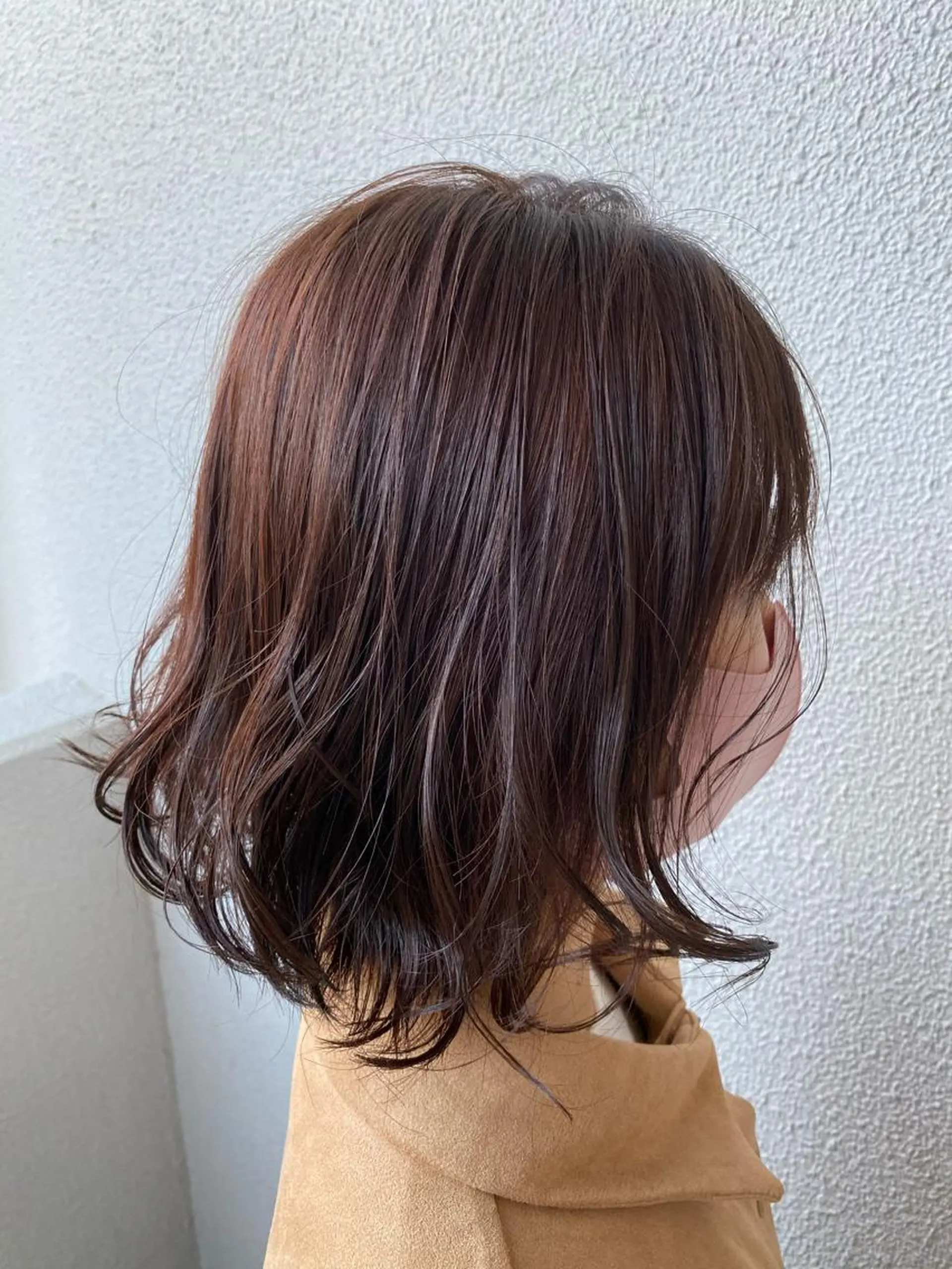 ミディアム カラー 柳澤 和也のヘアスタイル