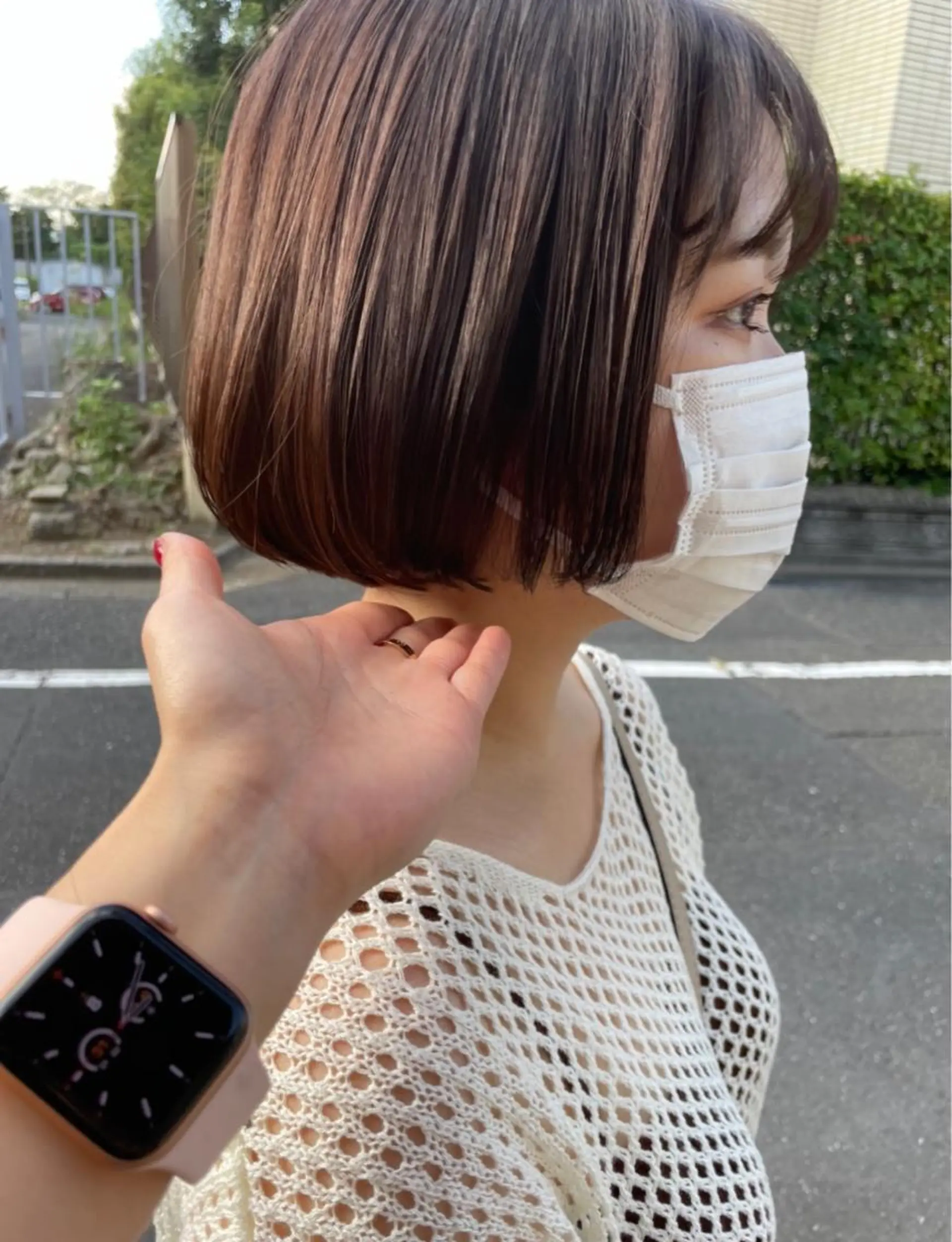 ショート 東京の技術を 京都で✂︎🕊️💖のヘアスタイル