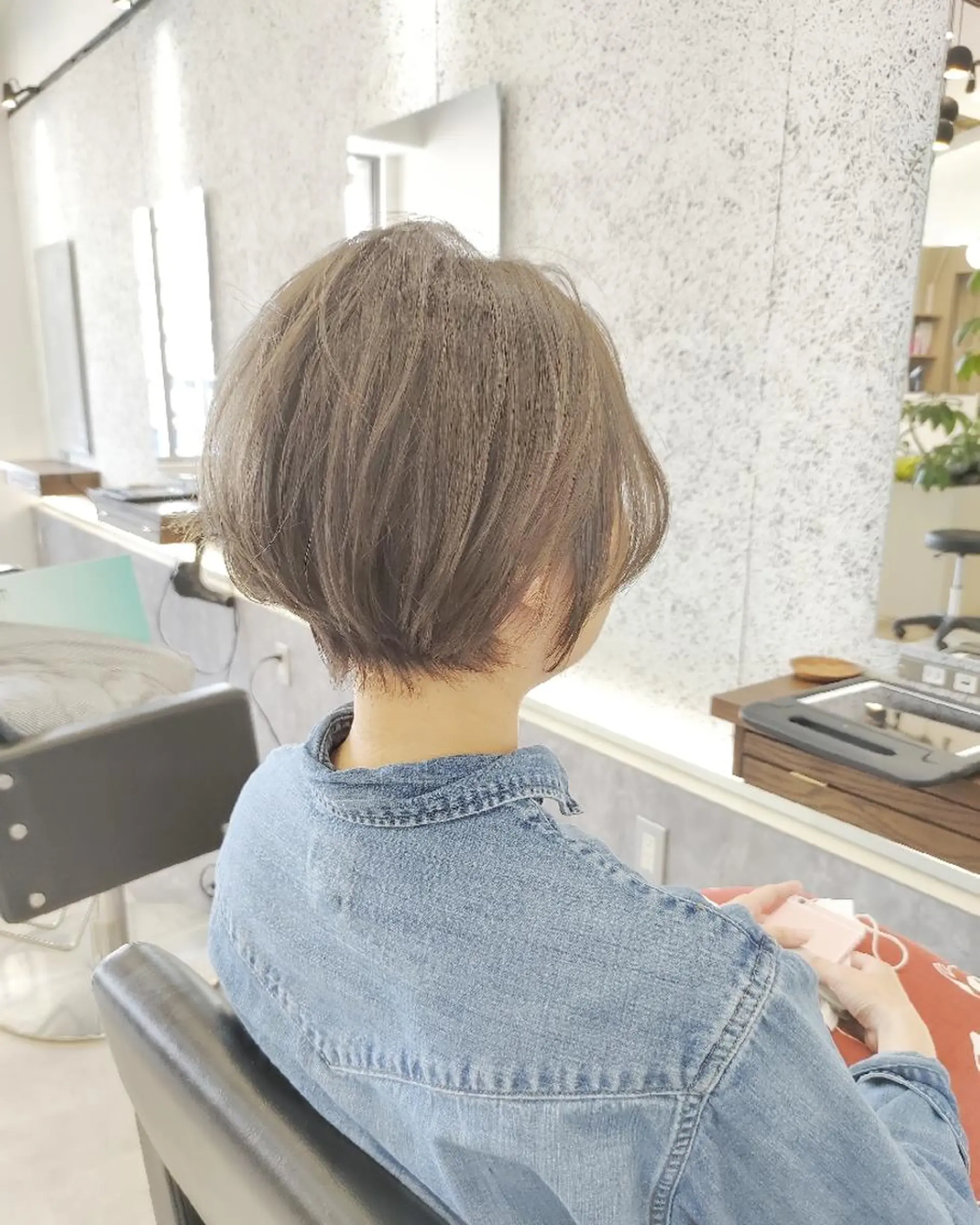 ショート カラー パーマ ヘアアレンジ ネイル キッズ メンズ カット ヘアカラー トリートメント ペスカ豊崎店　沖縄所属・ショート指名No.1 店長　清水のヘアスタイル