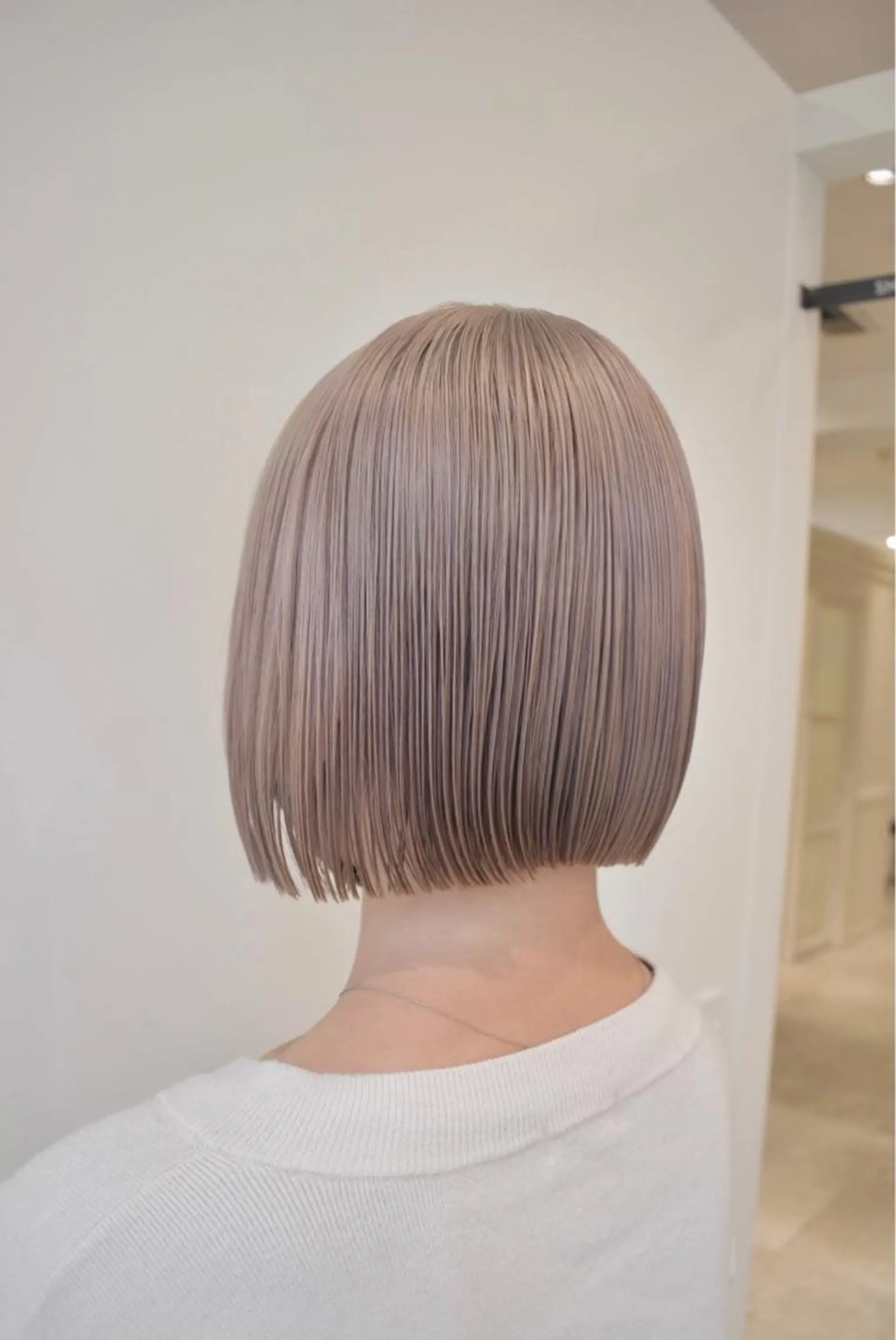 ショート カラー ボブ カット ヘアカラー トリートメント ヘアセット メンズ特化 パーマ/オザワのヘアスタイル