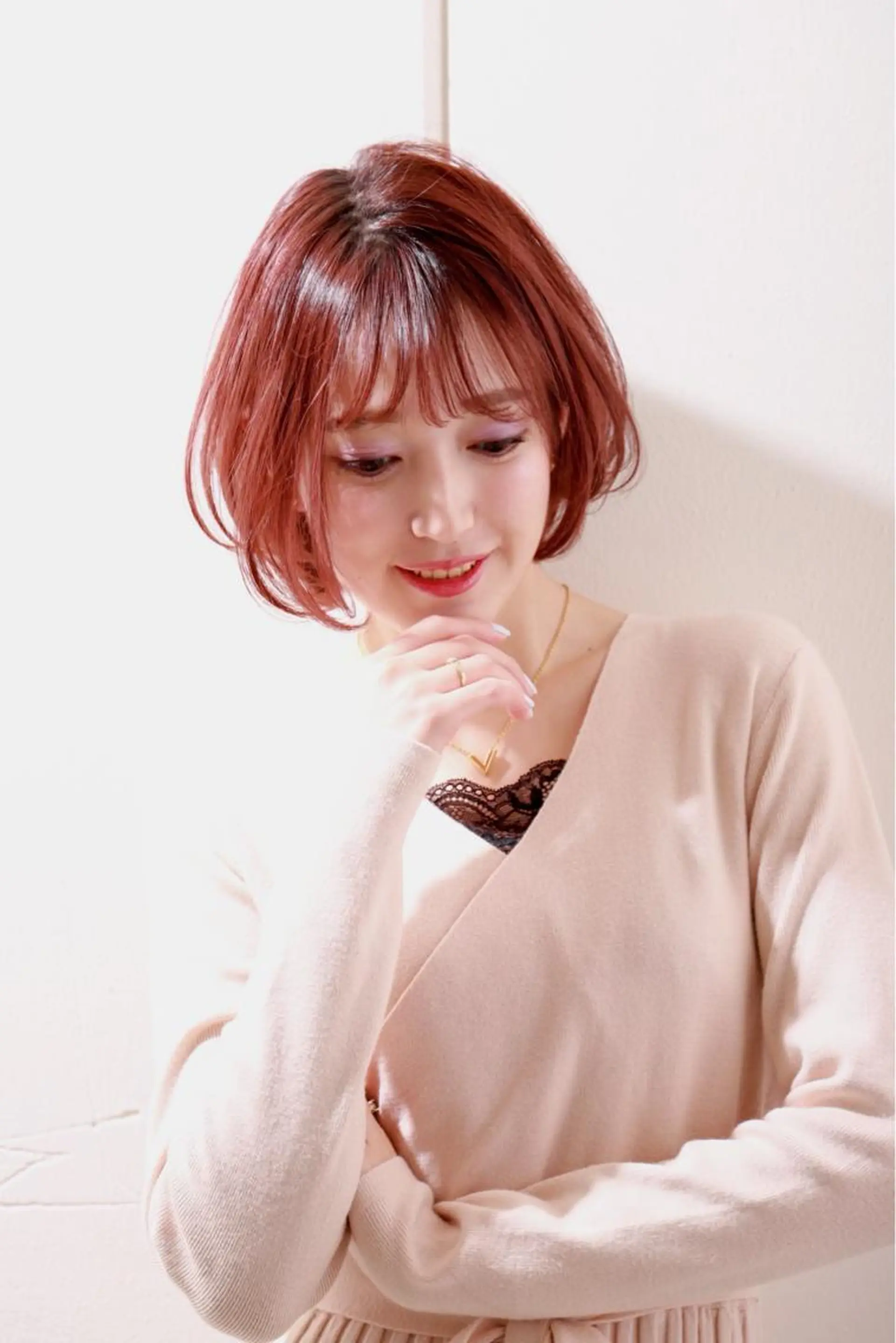 ミディアム カラー ヘアアレンジ 前髪/ハイライト得意 安西駿一　【銀座】のヘアスタイル