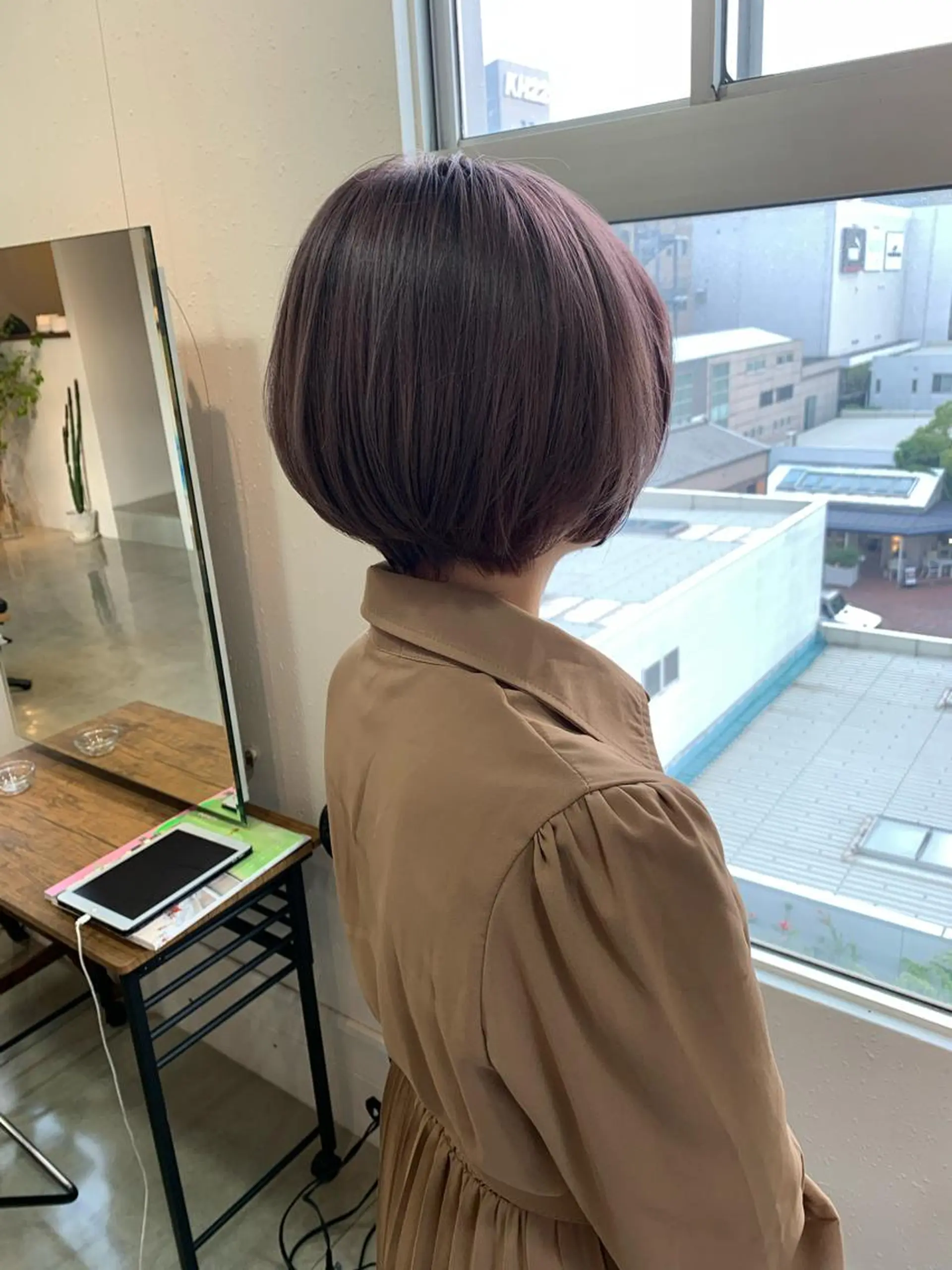 ショート カラー 船津武俊 フナツタケトシのヘアスタイル