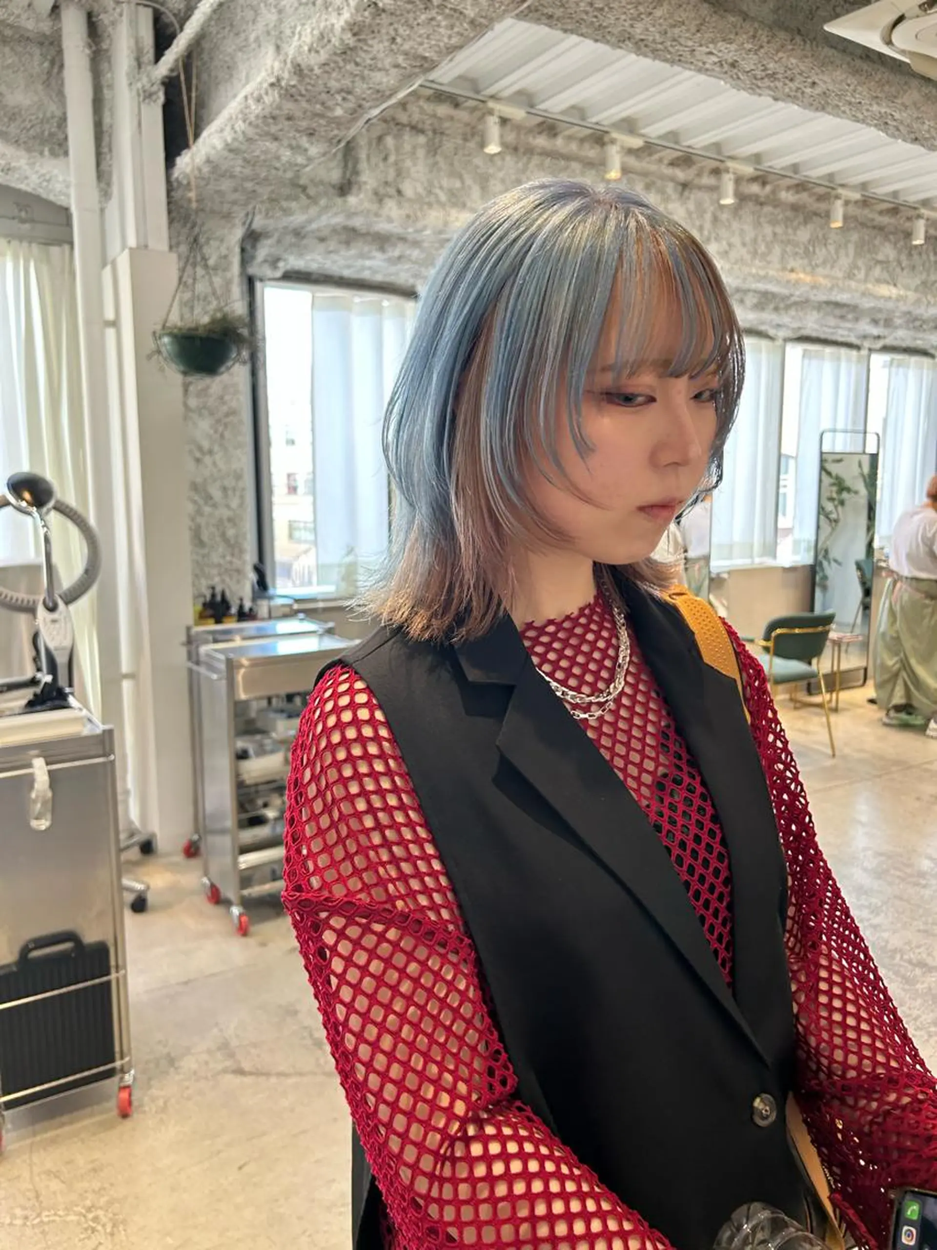 ミディアム ヘアカラー STAN WOOD所属・似合わせcut 🔥yutakaのヘアスタイル