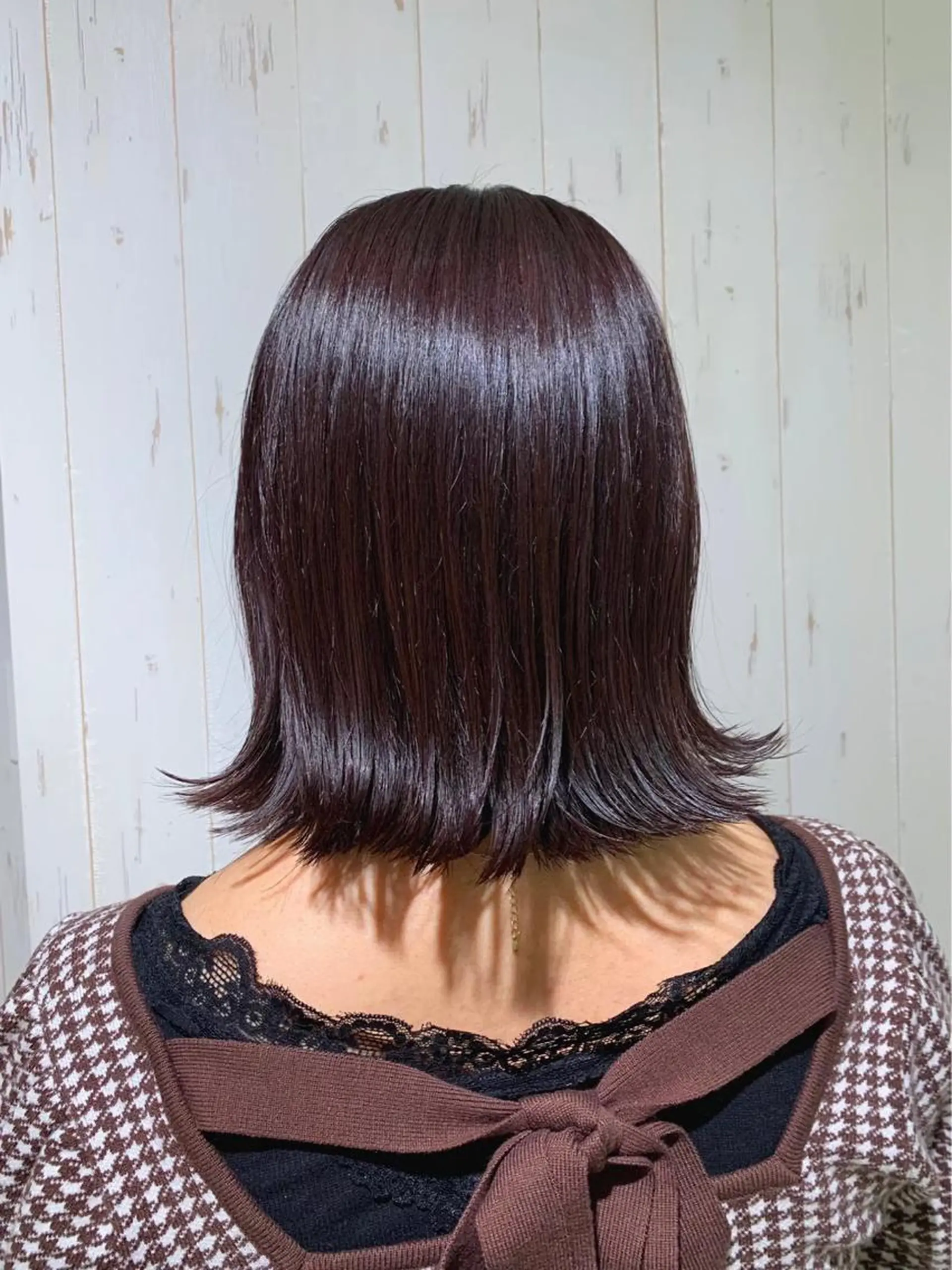 ミディアム カラー うたな .のヘアスタイル