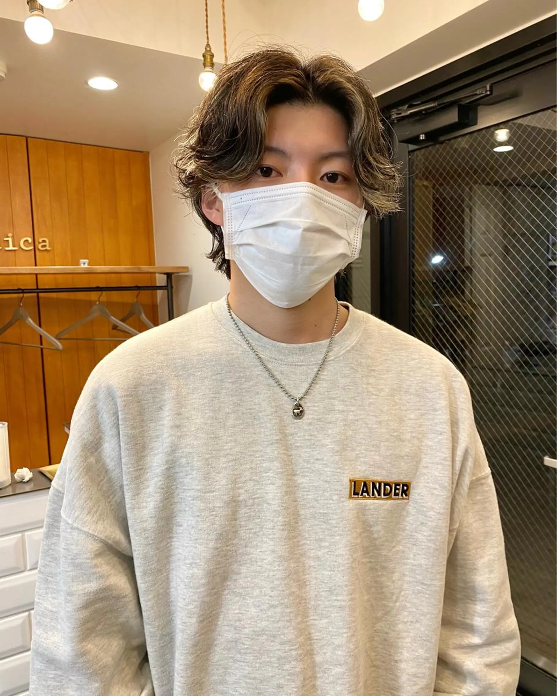 ショート パーマ ヒカル/ミディアム パーマ/ロングパーマのヘアスタイル