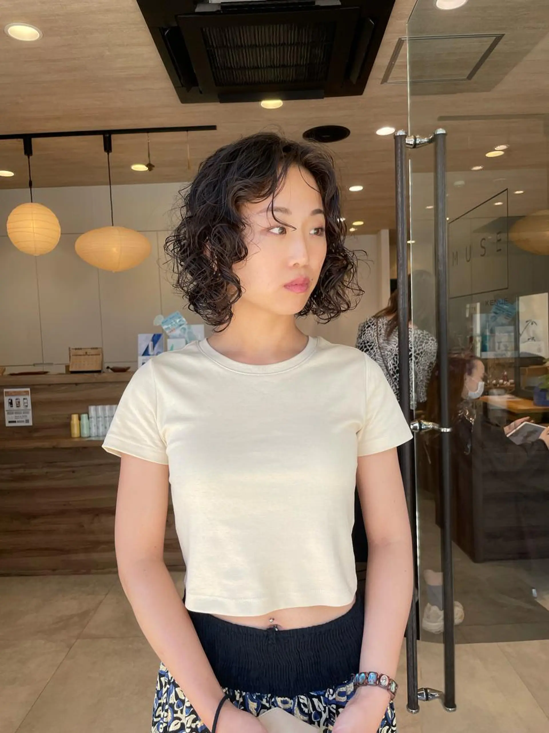 ショート パーマ パーマ パーマ指名No1 /namiのヘアスタイル