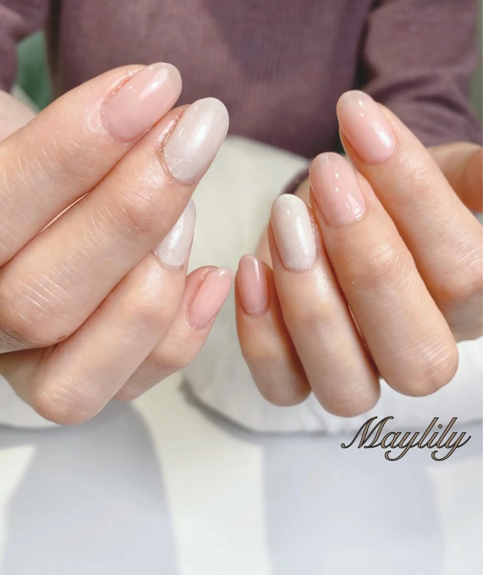 ネイル ワンカラーネイル Nail care salon Maylily所属・Nail salon Maylilyのネイルデザイン